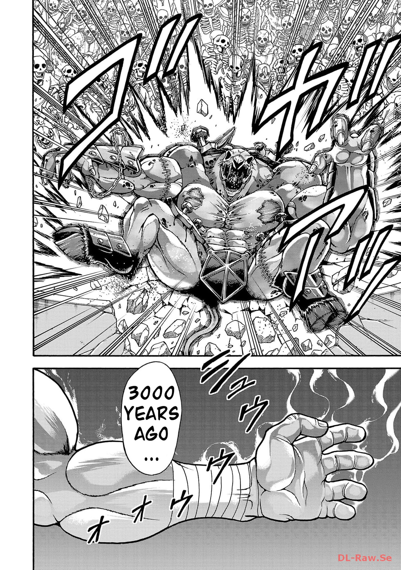 Baki Side Story: Retsu Kaioh Doesn't Mind Even If It's in Another World Chapter 50 page 16 - 