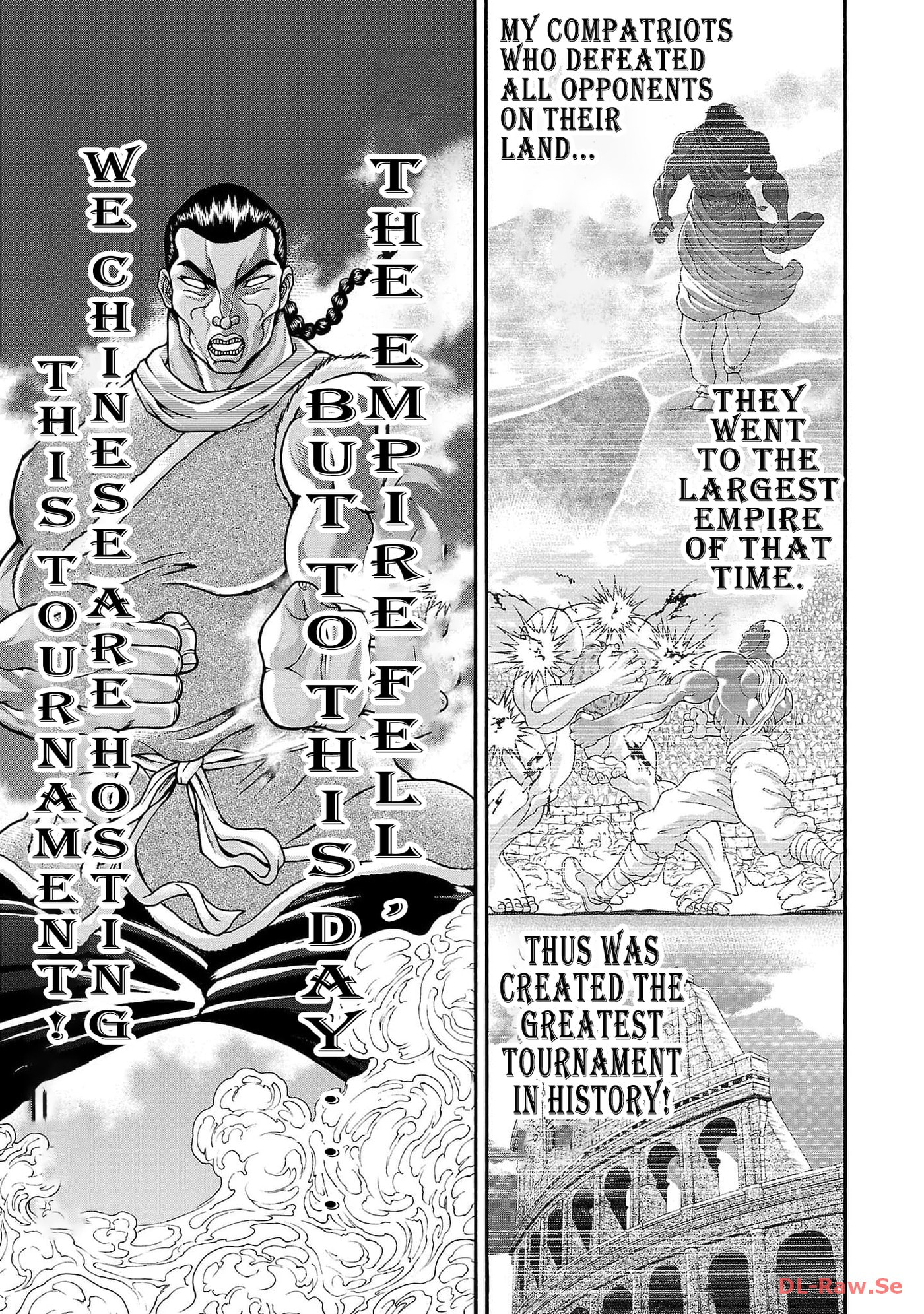 Baki Side Story: Retsu Kaioh Doesn't Mind Even If It's in Another World Chapter 50 page 17 - 