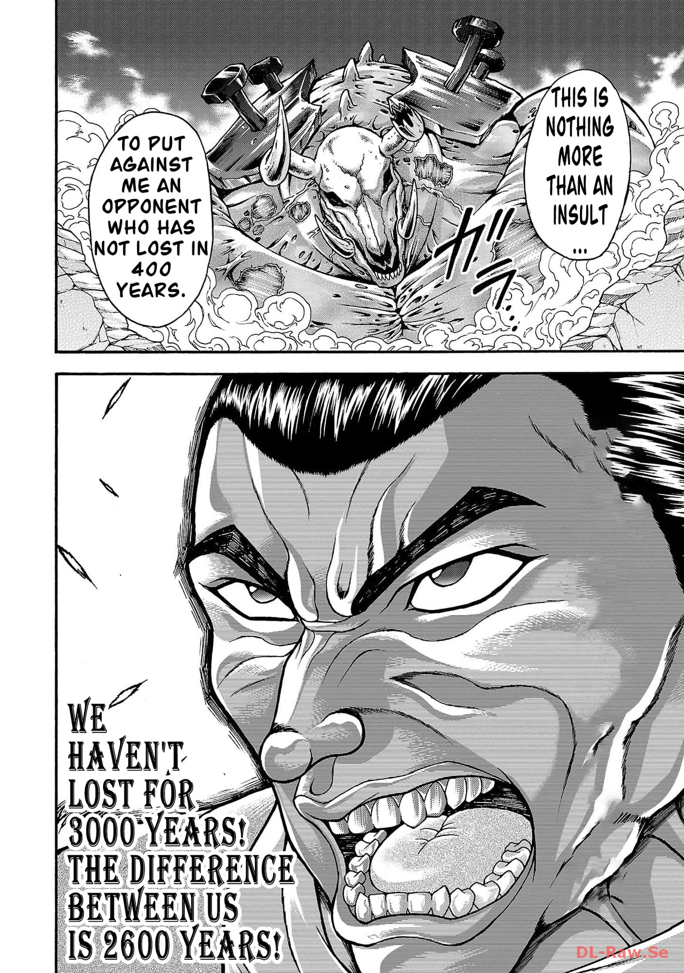 Baki Side Story: Retsu Kaioh Doesn't Mind Even If It's in Another World Chapter 50 page 18 - 