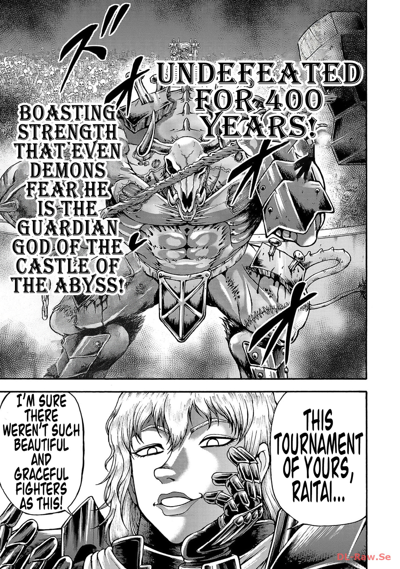 Baki Side Story: Retsu Kaioh Doesn't Mind Even If It's in Another World Chapter 50 page 3 - 