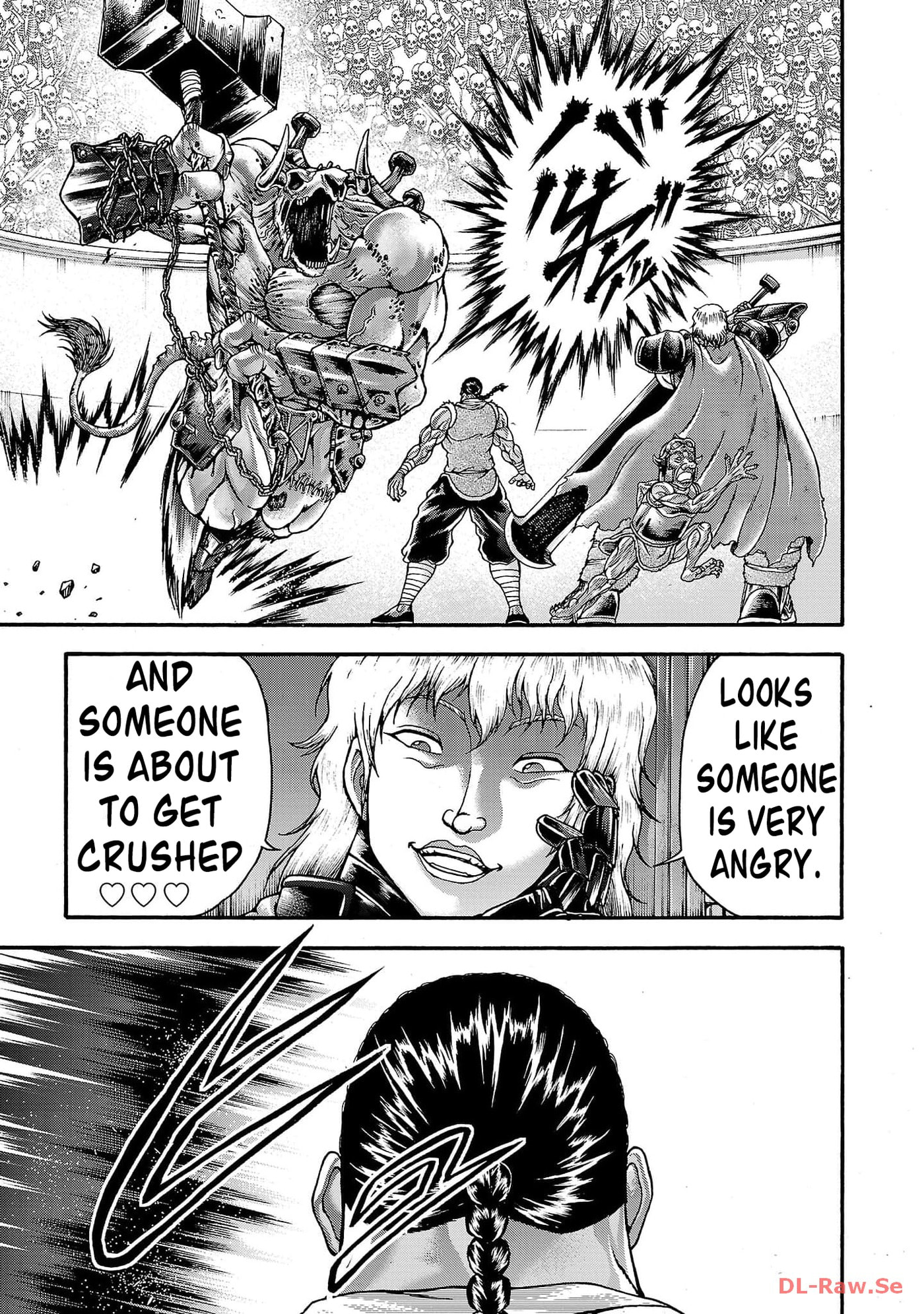 Baki Side Story: Retsu Kaioh Doesn't Mind Even If It's in Another World Chapter 50 page 9 - 