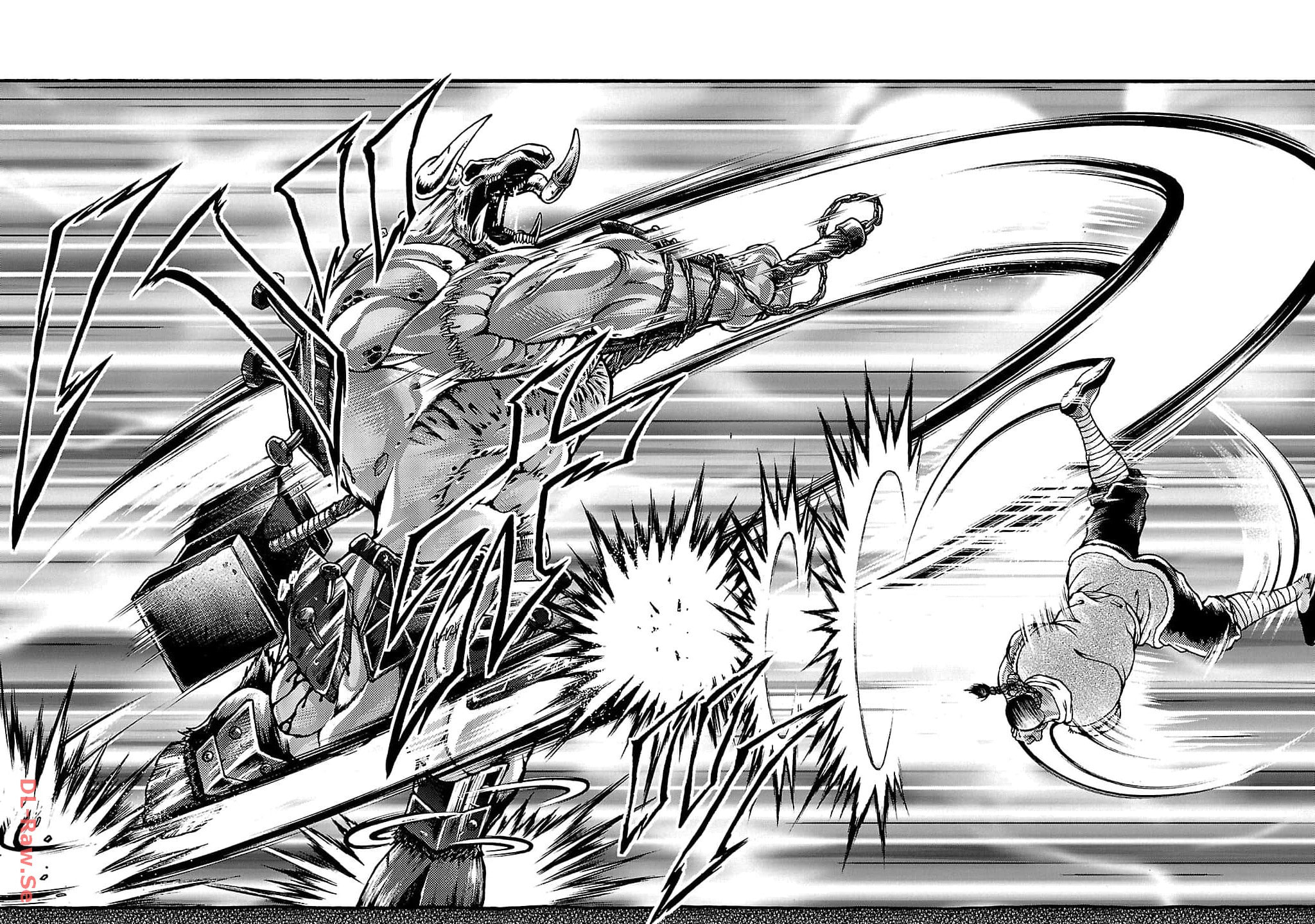 Baki Side Story: Retsu Kaioh Doesn't Mind Even If It's in Another World Chapter 50 page 10 - 