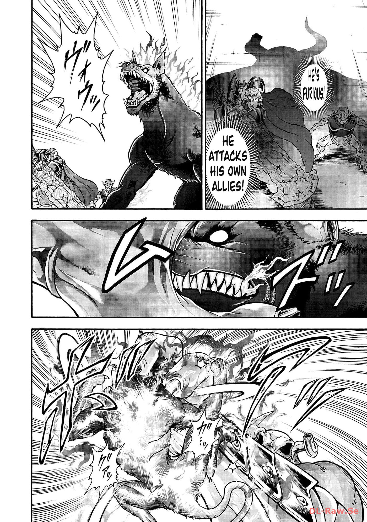Baki Side Story: Retsu Kaioh Doesn't Mind Even If It's in Another World Chapter 51 page 12 - 