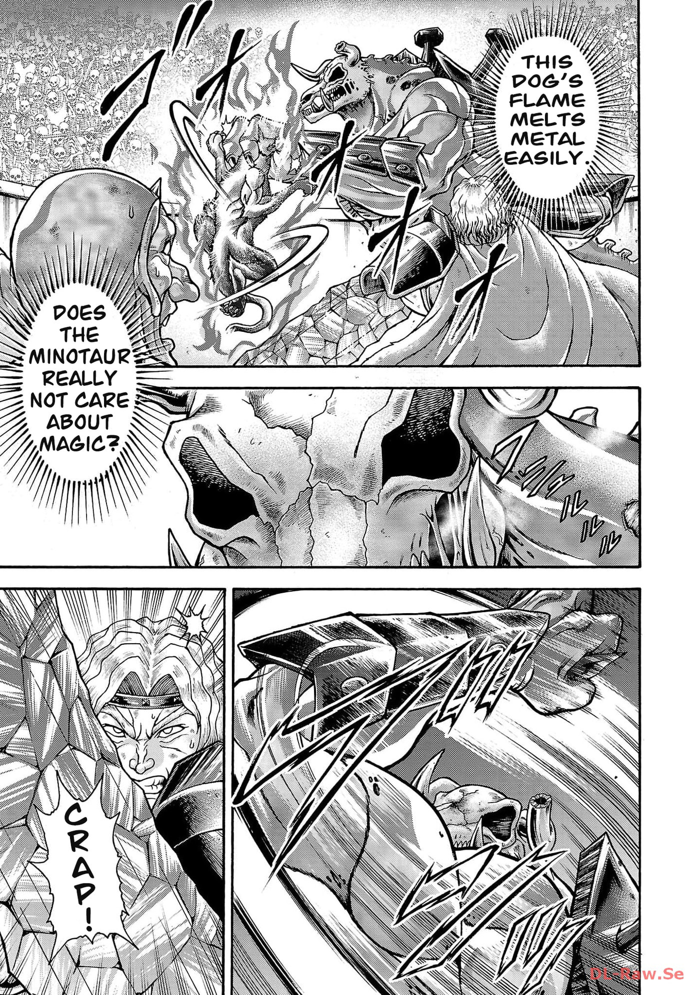 Baki Side Story: Retsu Kaioh Doesn't Mind Even If It's in Another World Chapter 51 page 13 - 