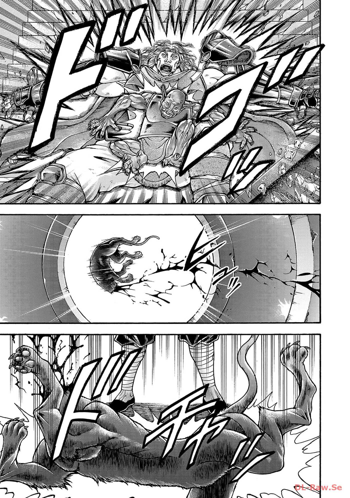 Baki Side Story: Retsu Kaioh Doesn't Mind Even If It's in Another World Chapter 51 page 15 - 