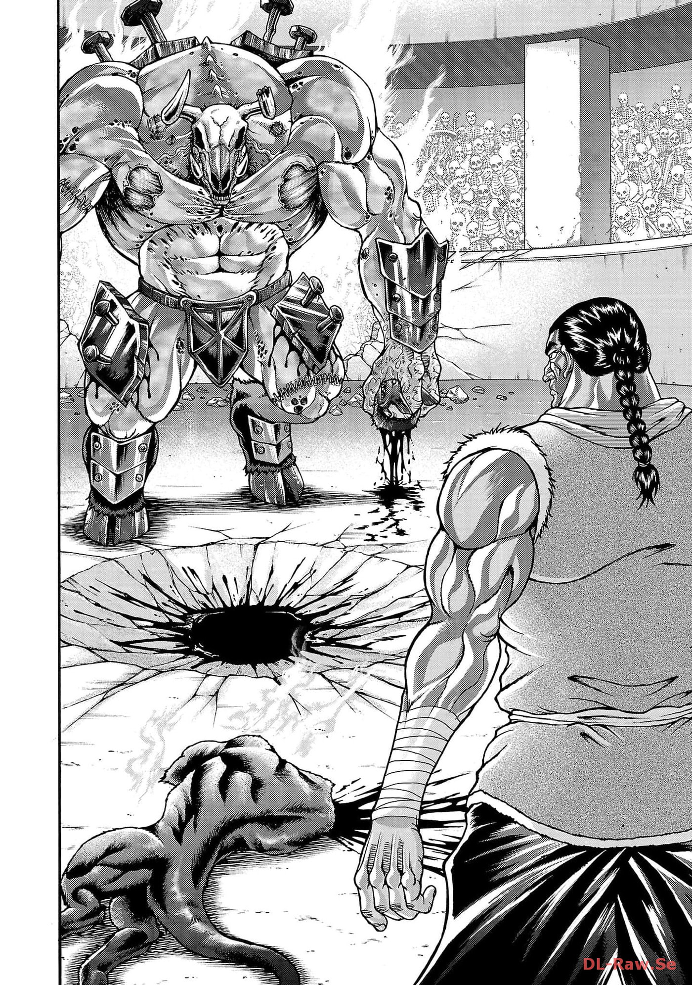 Baki Side Story: Retsu Kaioh Doesn't Mind Even If It's in Another World Chapter 51 page 16 - 