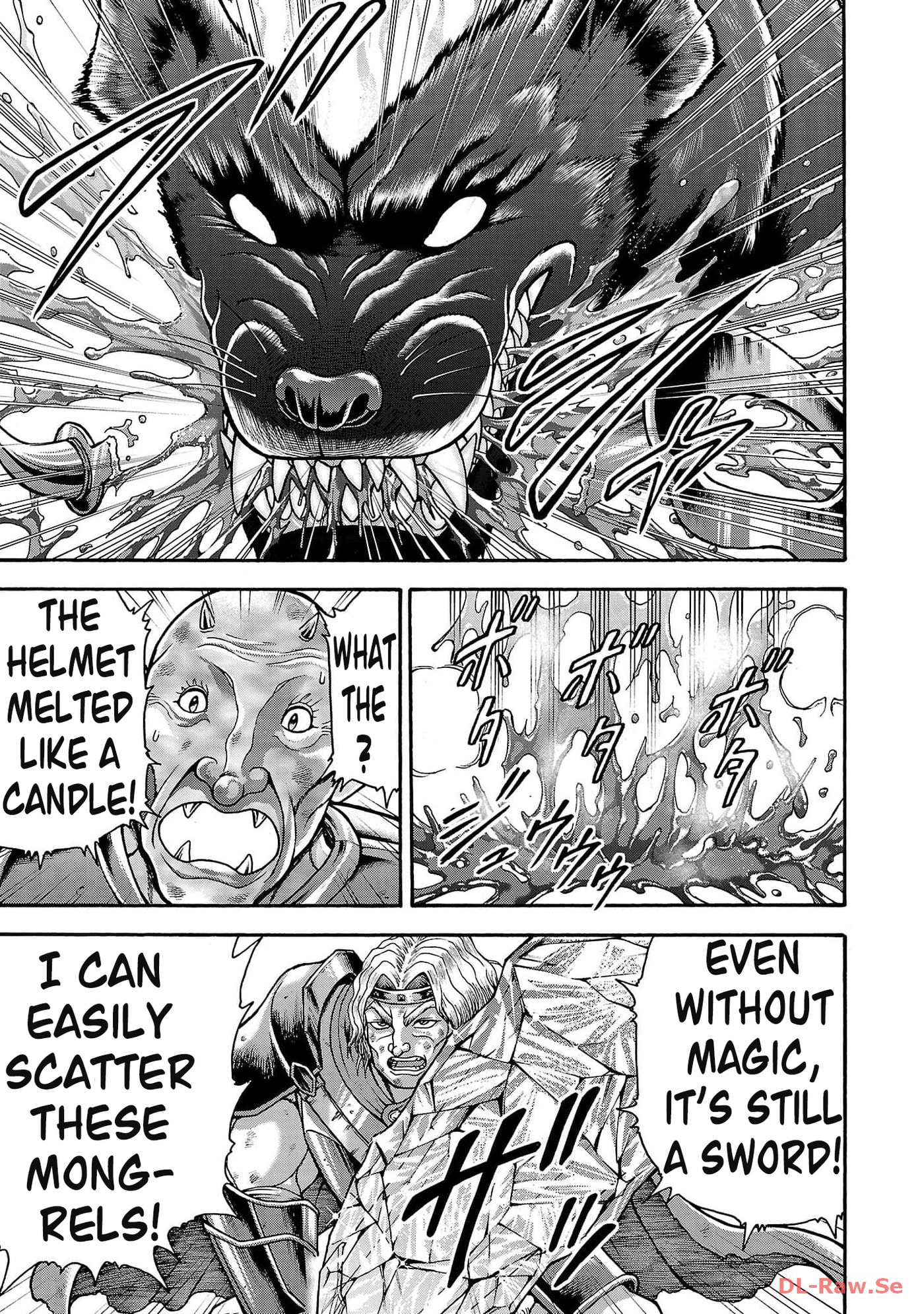 Baki Side Story: Retsu Kaioh Doesn't Mind Even If It's in Another World Chapter 51 page 8 - 