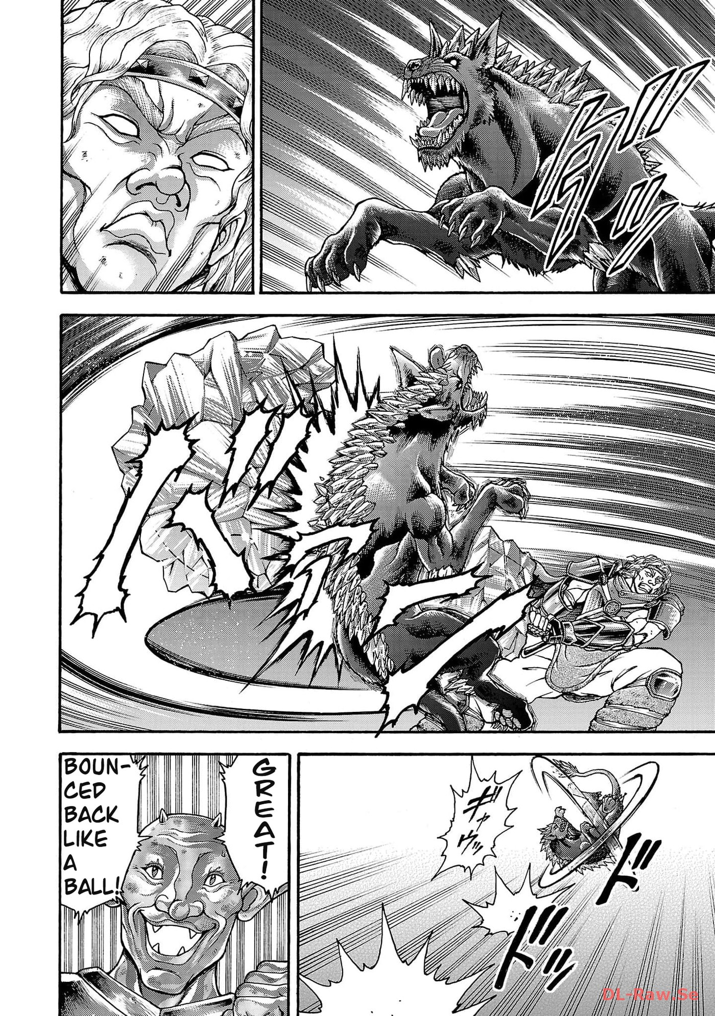 Baki Side Story: Retsu Kaioh Doesn't Mind Even If It's in Another World Chapter 51 page 9 - 