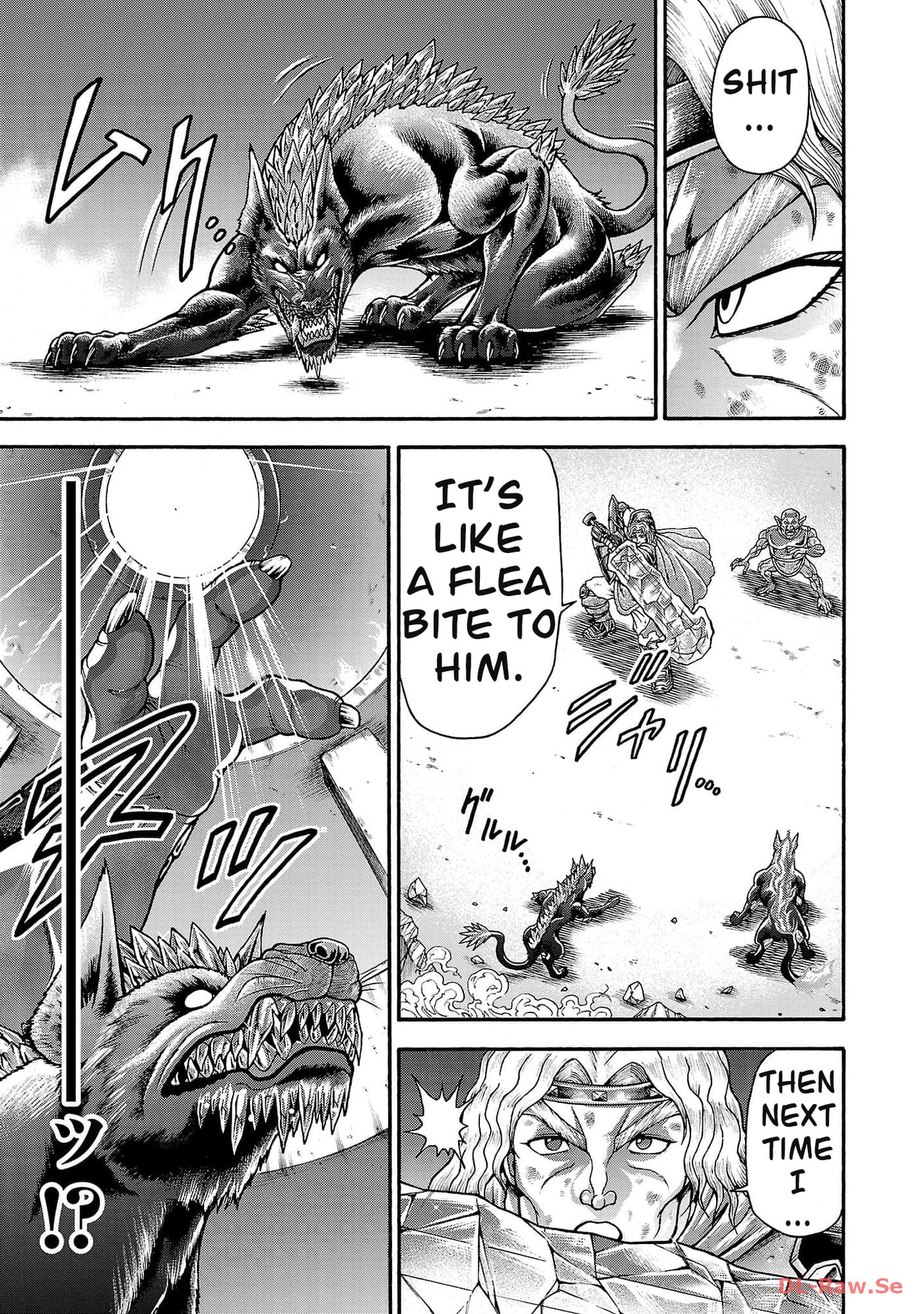 Baki Side Story: Retsu Kaioh Doesn't Mind Even If It's in Another World Chapter 51 page 10 - 