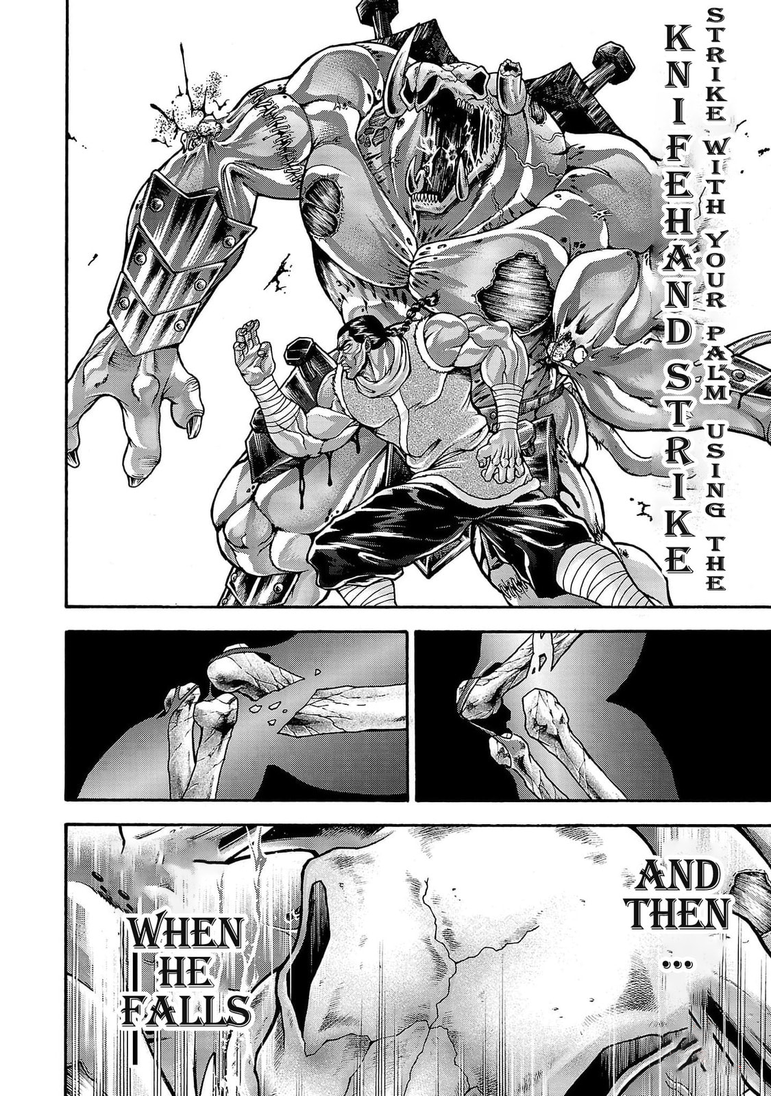 Baki Side Story: Retsu Kaioh Doesn't Mind Even If It's in Another World Chapter 52 page 11 - 