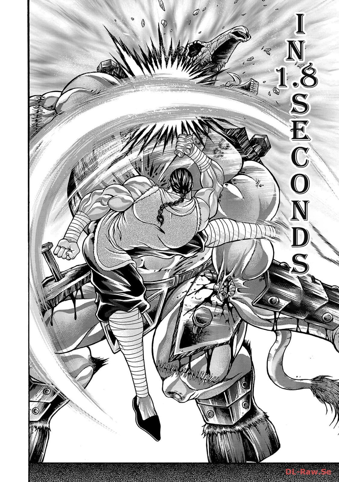 Baki Side Story: Retsu Kaioh Doesn't Mind Even If It's in Another World Chapter 52 page 13 - 