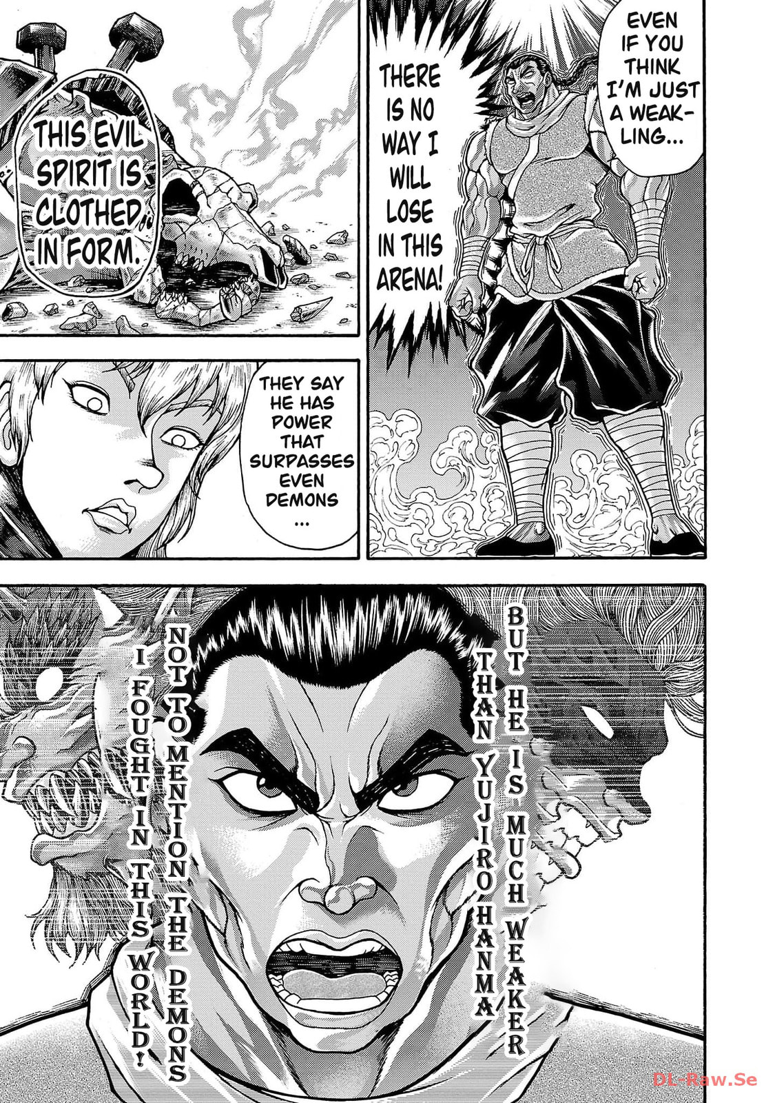 Baki Side Story: Retsu Kaioh Doesn't Mind Even If It's in Another World Chapter 52 page 18 - 