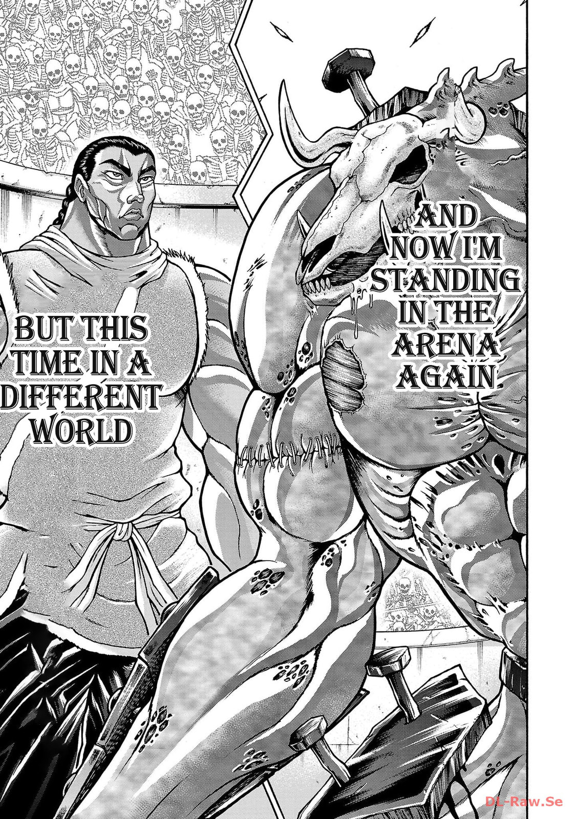 Baki Side Story: Retsu Kaioh Doesn't Mind Even If It's in Another World Chapter 52 page 5 - 