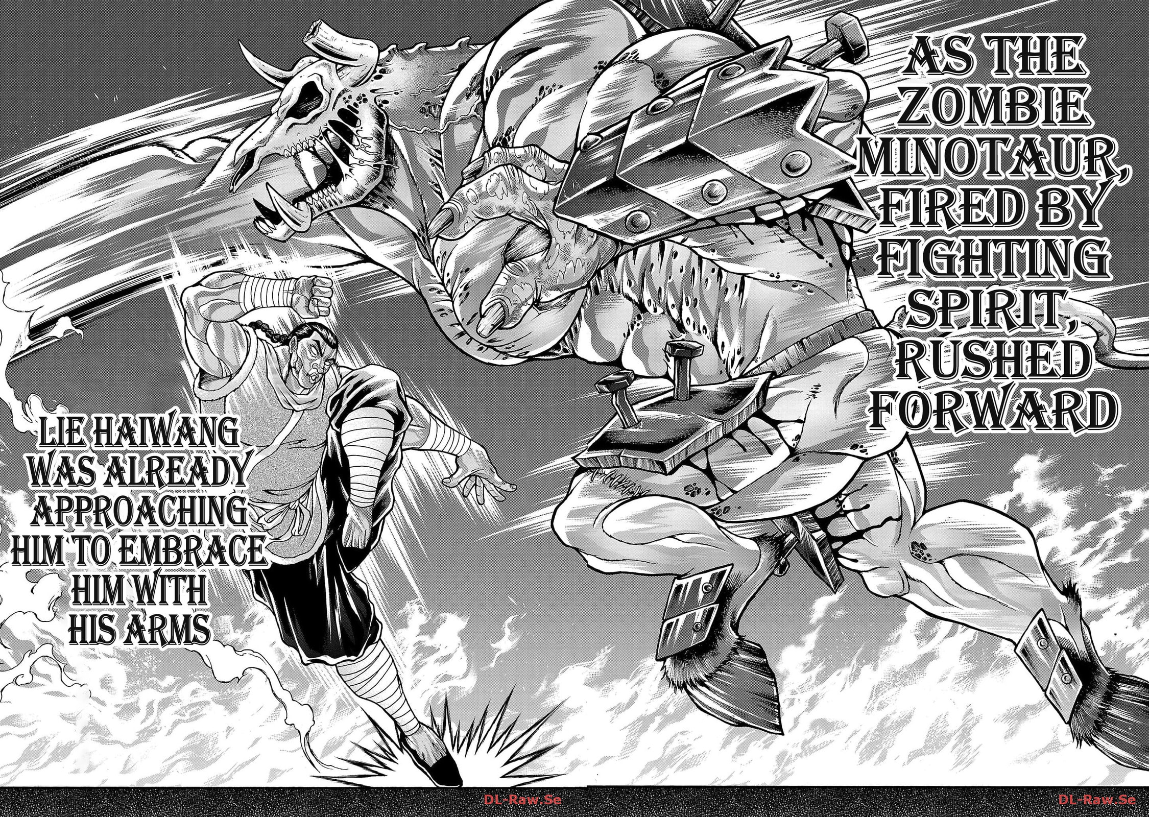 Baki Side Story: Retsu Kaioh Doesn't Mind Even If It's in Another World Chapter 52 page 8 - 