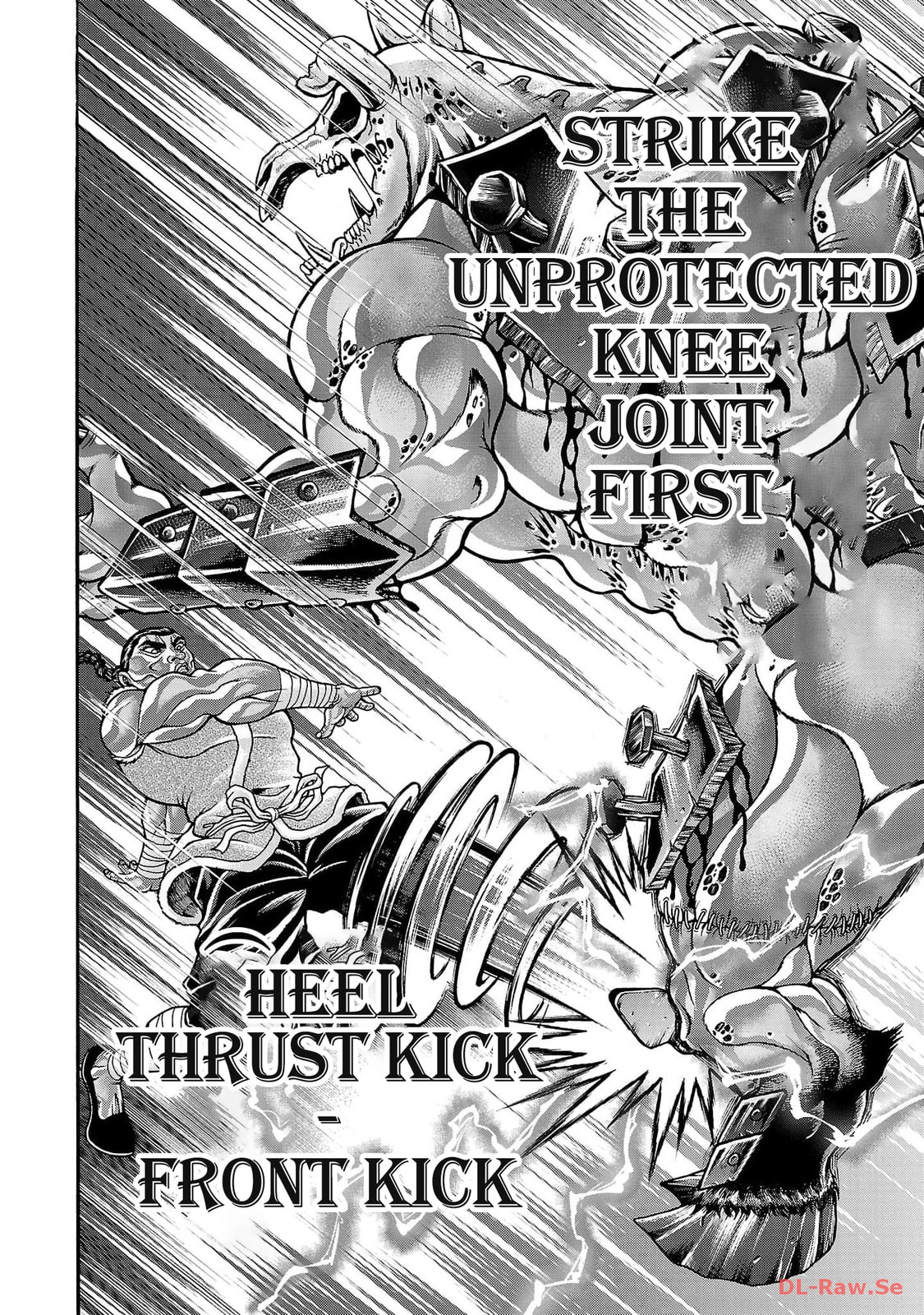 Baki Side Story: Retsu Kaioh Doesn't Mind Even If It's in Another World Chapter 52 page 9 - 