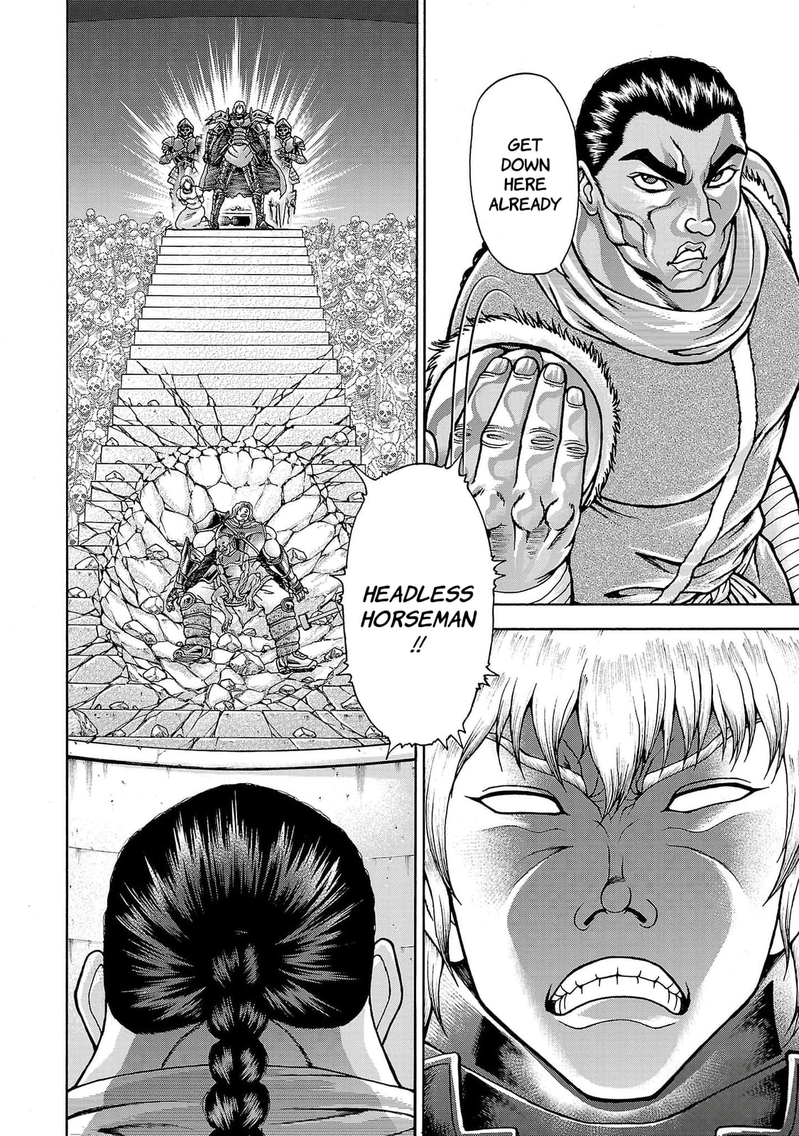 Baki Side Story: Retsu Kaioh Doesn't Mind Even If It's in Another World Chapter 53 page 2 - 
