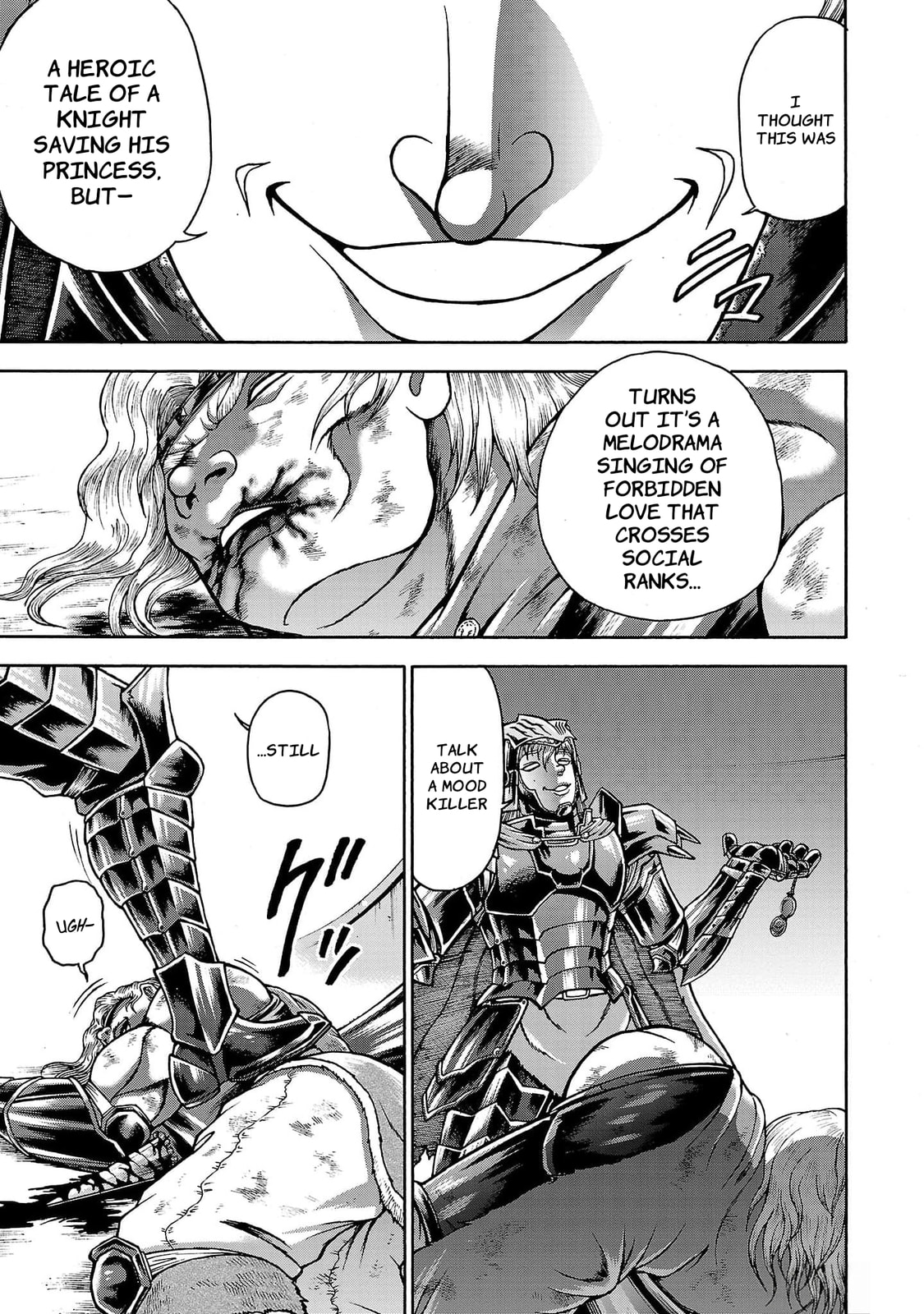 Baki Side Story: Retsu Kaioh Doesn't Mind Even If It's in Another World Chapter 53 page 11 - 