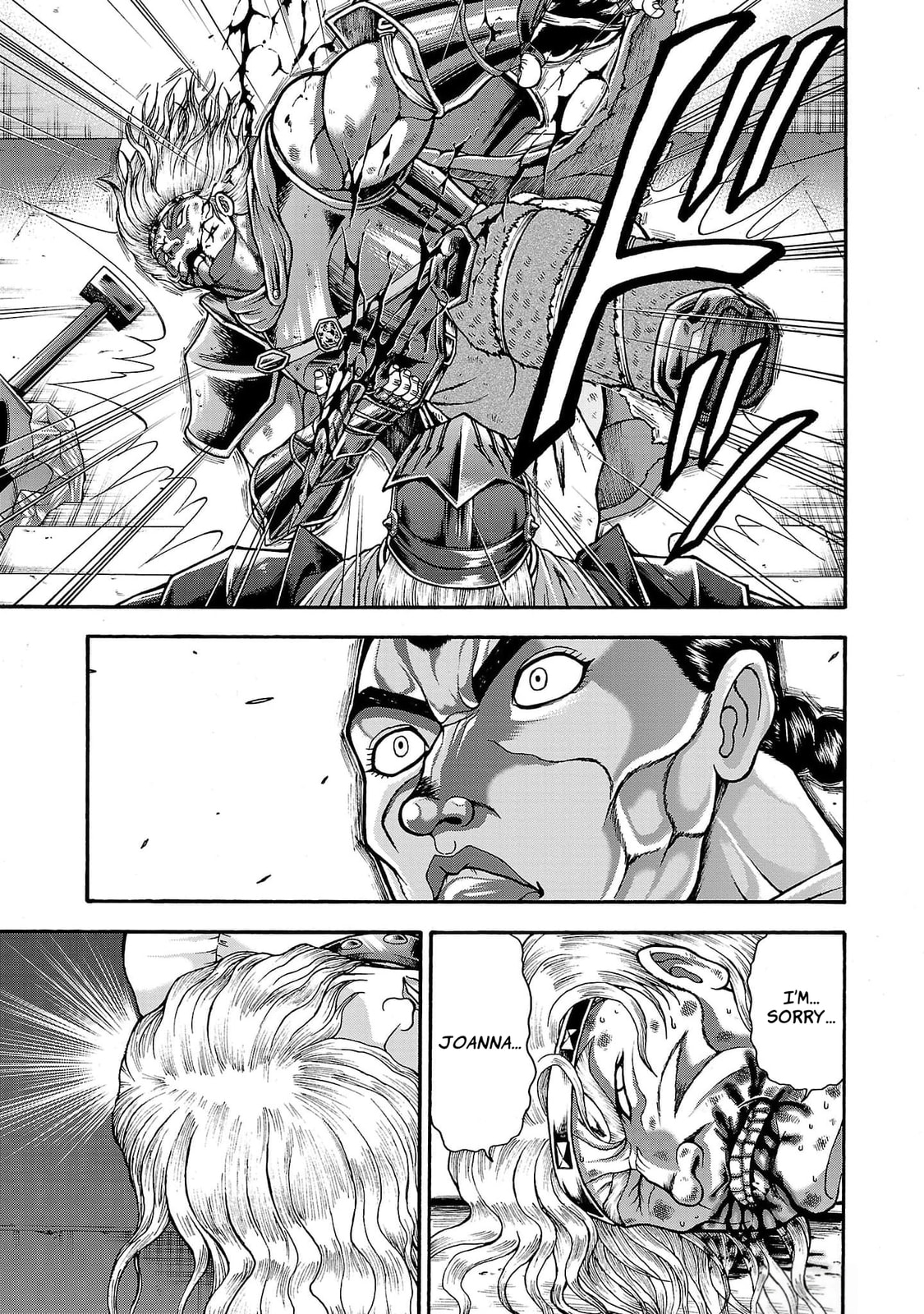 Baki Side Story: Retsu Kaioh Doesn't Mind Even If It's in Another World Chapter 53 page 9 - 