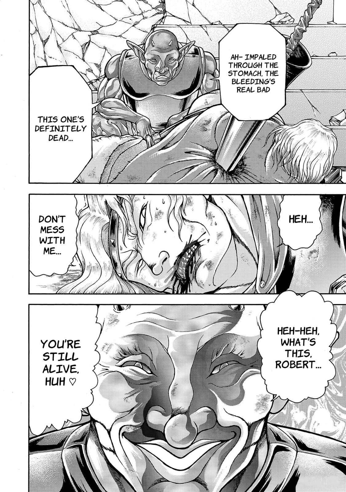 Baki Side Story: Retsu Kaioh Doesn't Mind Even If It's in Another World Chapter 54 page 2 - 