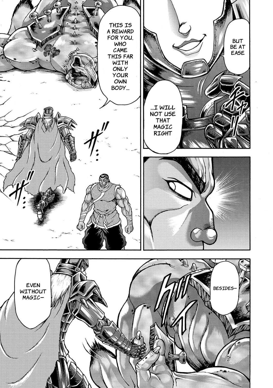 Baki Side Story: Retsu Kaioh Doesn't Mind Even If It's in Another World Chapter 54 page 11 - 