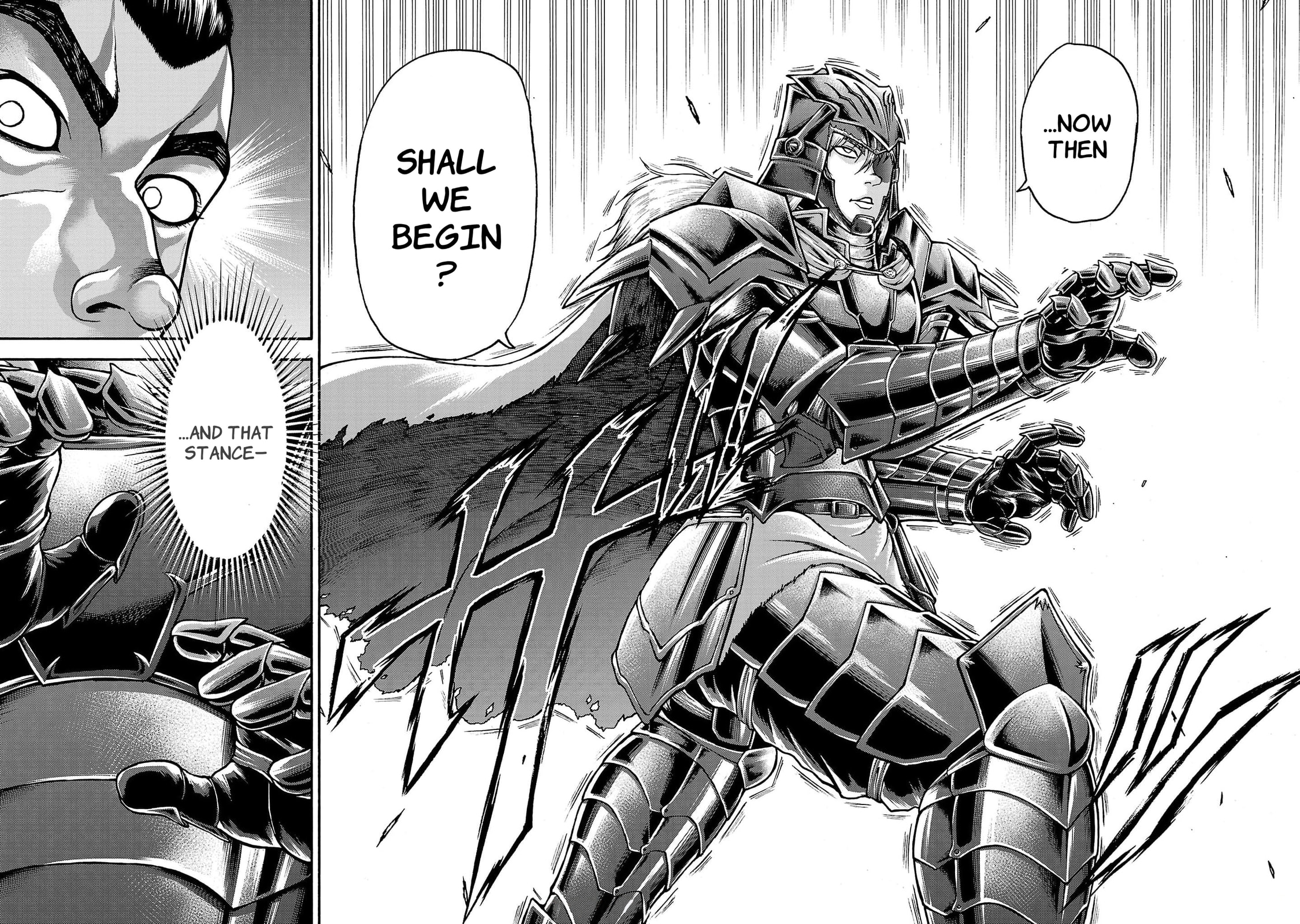 Baki Side Story: Retsu Kaioh Doesn't Mind Even If It's in Another World Chapter 54 page 15 - 