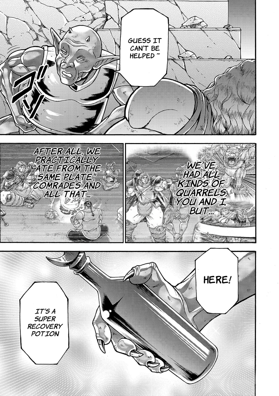 Baki Side Story: Retsu Kaioh Doesn't Mind Even If It's in Another World Chapter 54 page 3 - 