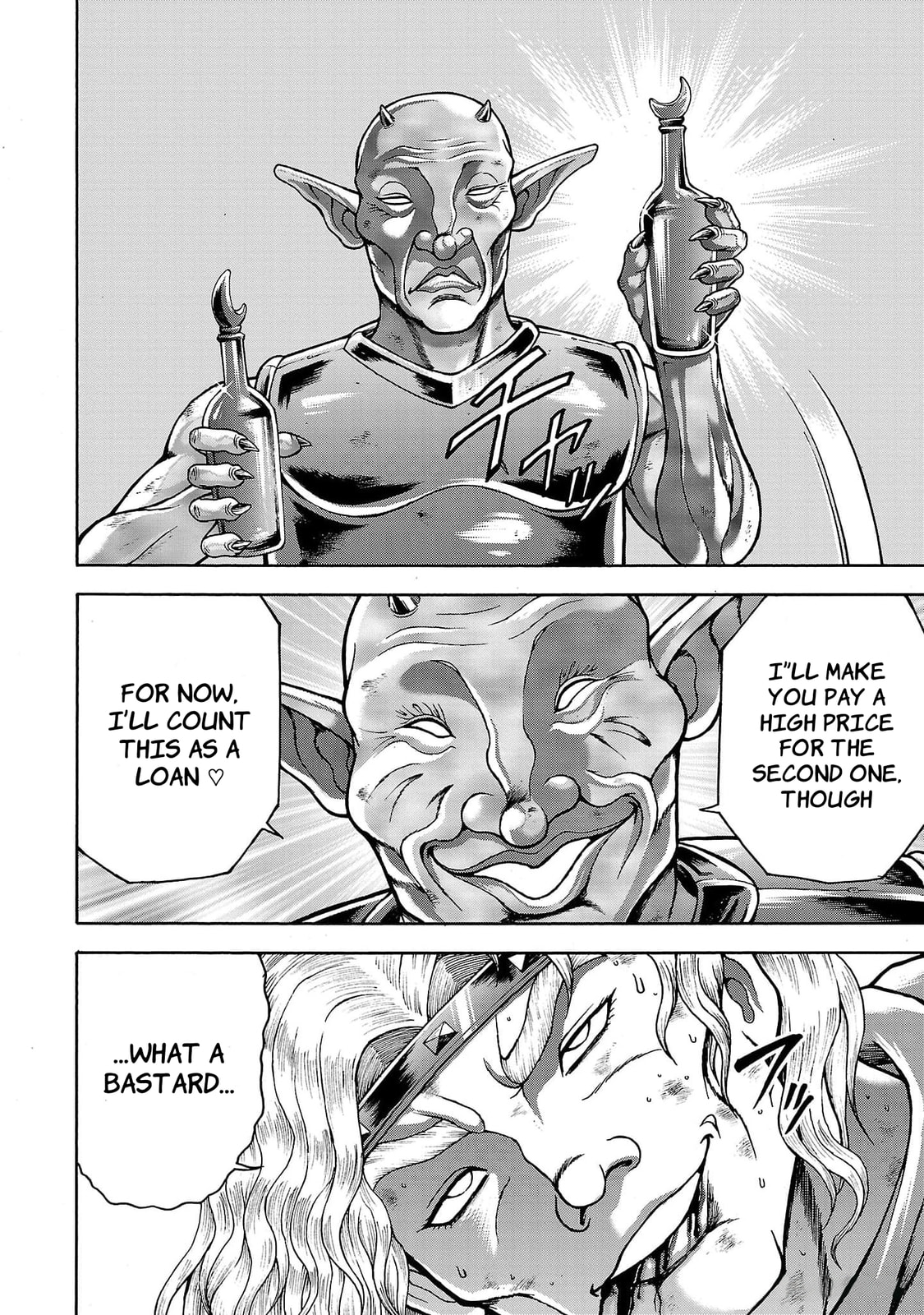 Baki Side Story: Retsu Kaioh Doesn't Mind Even If It's in Another World Chapter 54 page 6 - 