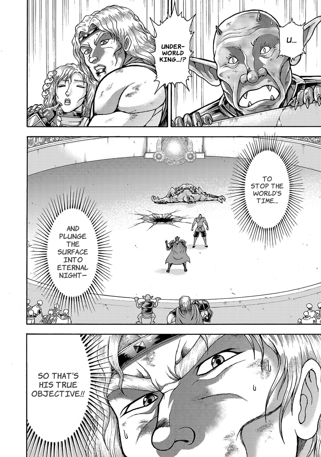 Baki Side Story: Retsu Kaioh Doesn't Mind Even If It's in Another World Chapter 54 page 10 - 