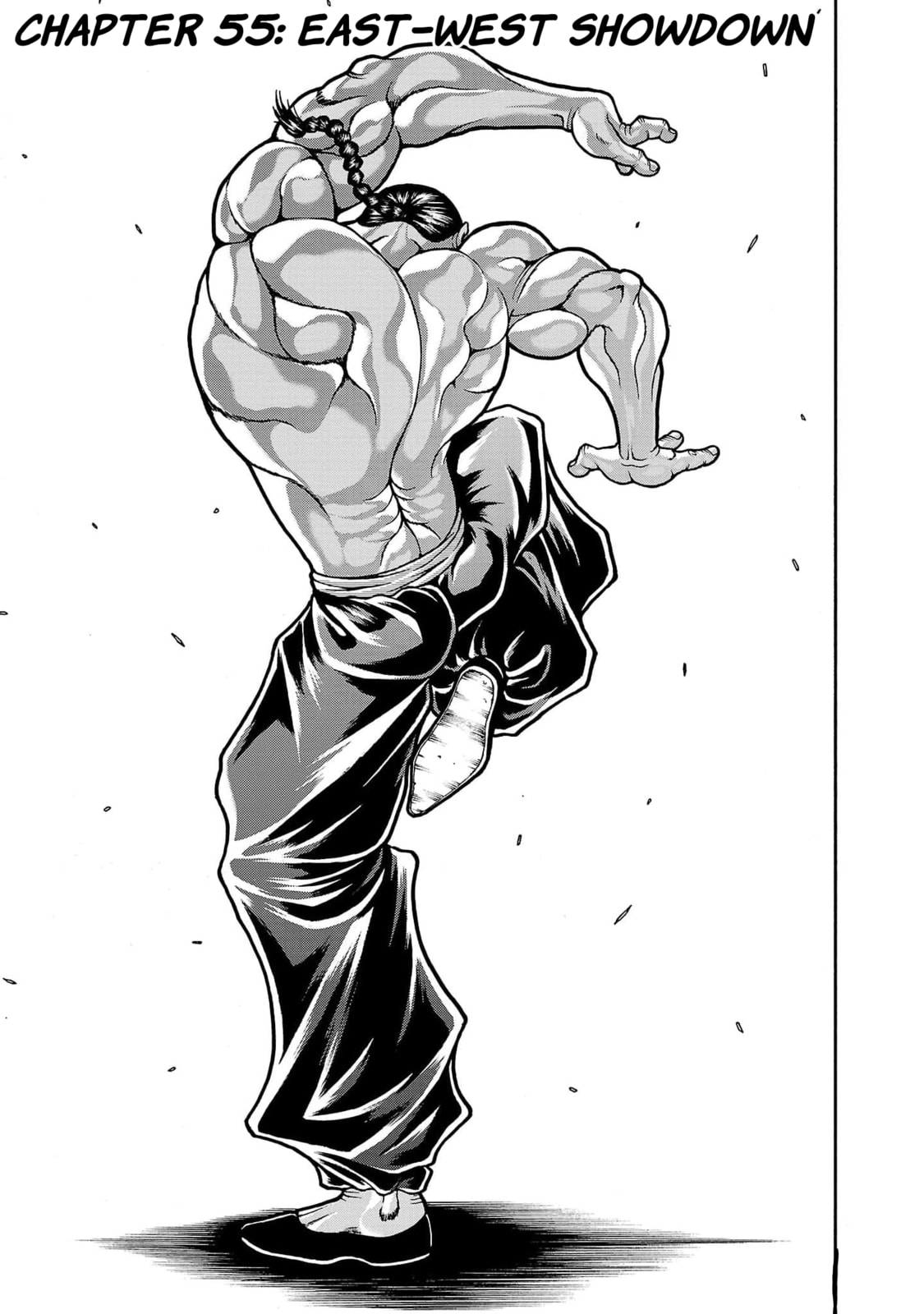 Baki Side Story: Retsu Kaioh Doesn't Mind Even If It's in Another World Chapter 55 page 1 - 