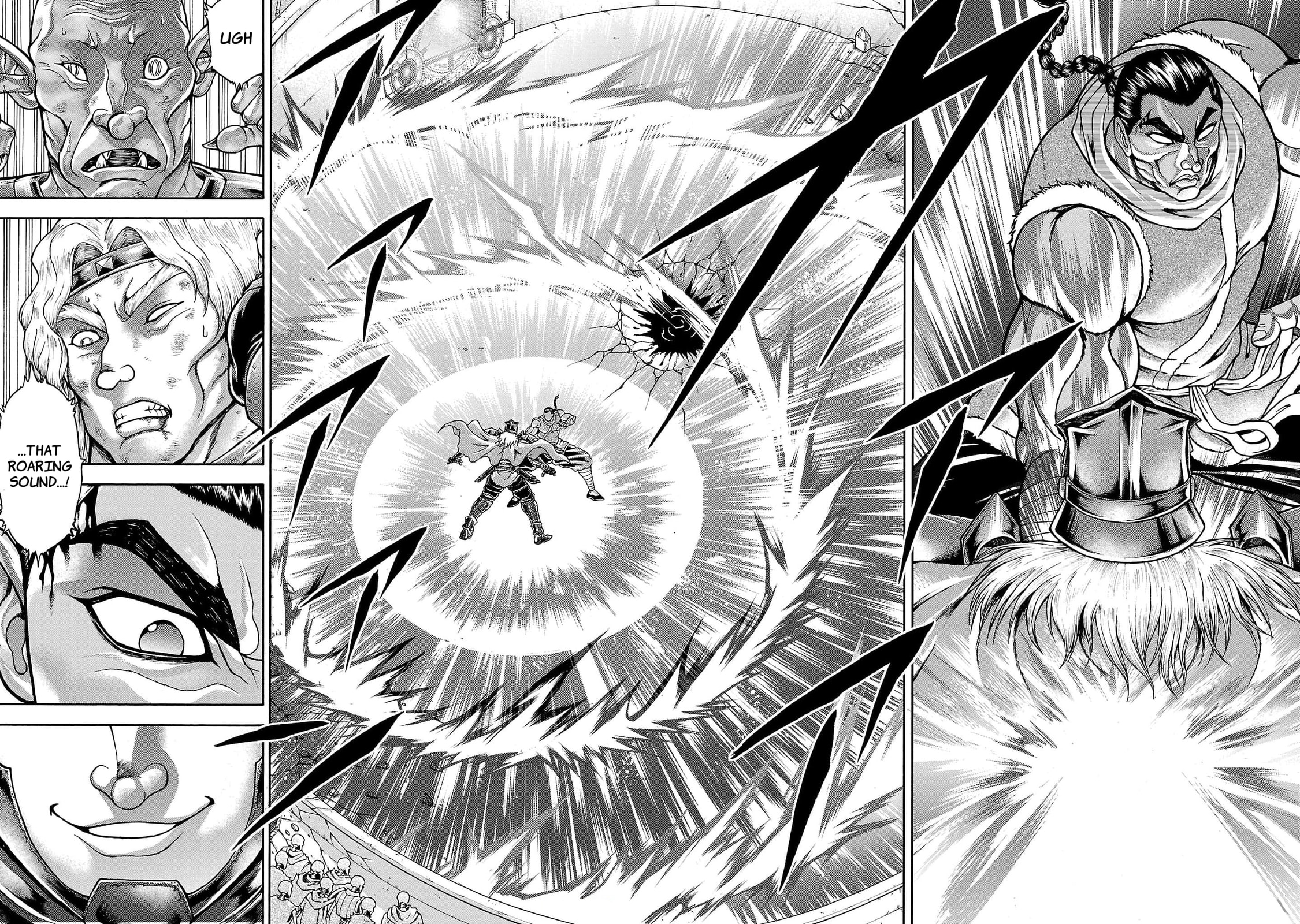 Baki Side Story: Retsu Kaioh Doesn't Mind Even If It's in Another World Chapter 55 page 11 - 