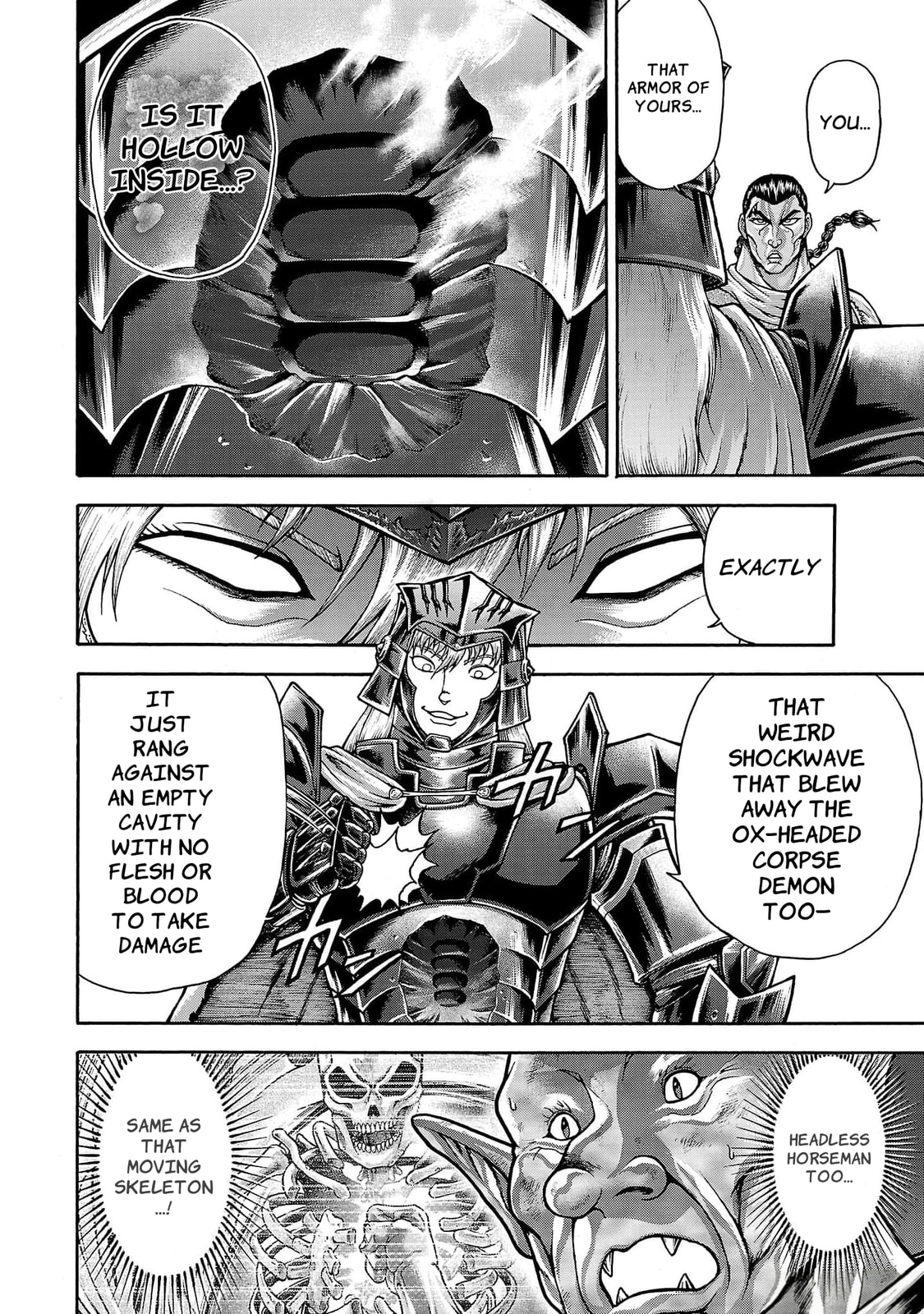 Baki Side Story: Retsu Kaioh Doesn't Mind Even If It's in Another World Chapter 55 page 12 - 