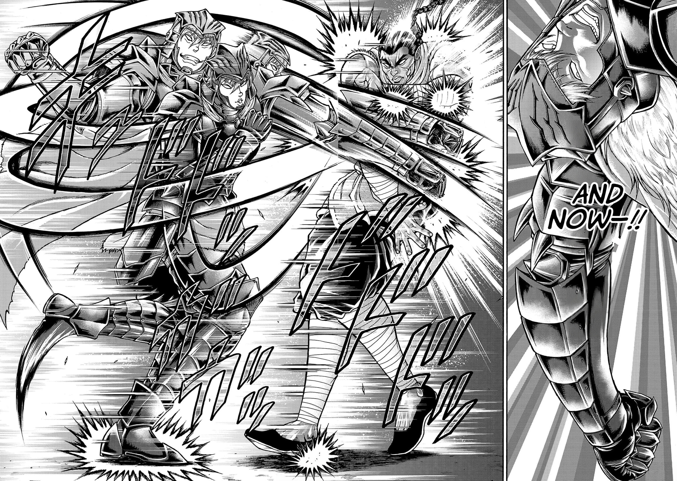 Baki Side Story: Retsu Kaioh Doesn't Mind Even If It's in Another World Chapter 55 page 16 - 