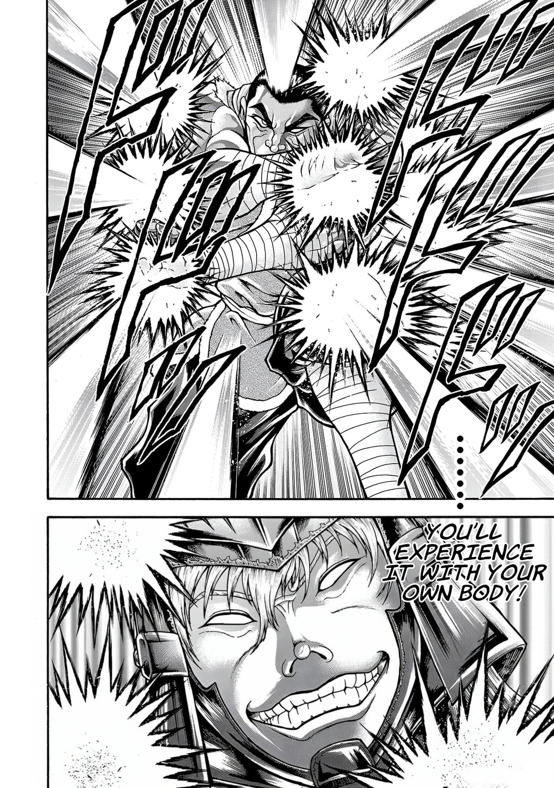 Baki Side Story: Retsu Kaioh Doesn't Mind Even If It's in Another World Chapter 55 page 17 - 