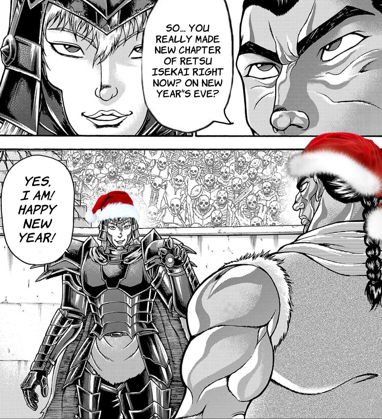 Baki Side Story: Retsu Kaioh Doesn't Mind Even If It's in Another World Chapter 55 page 18 - 