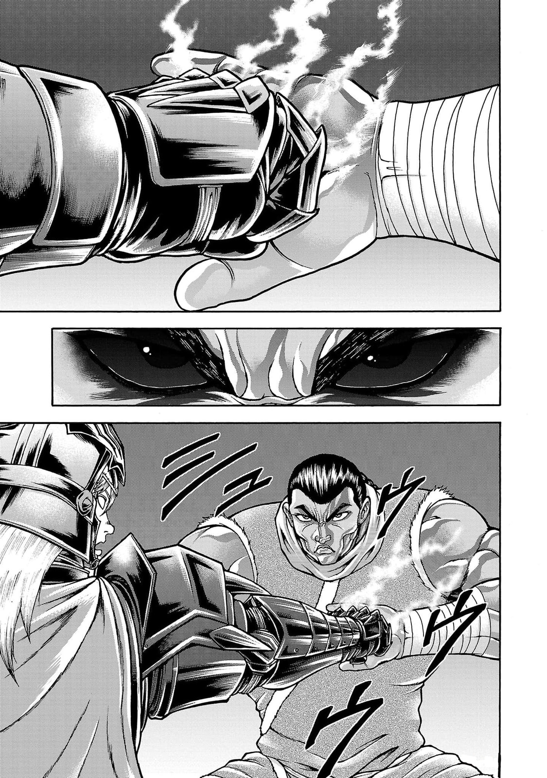 Baki Side Story: Retsu Kaioh Doesn't Mind Even If It's in Another World Chapter 55 page 3 - 