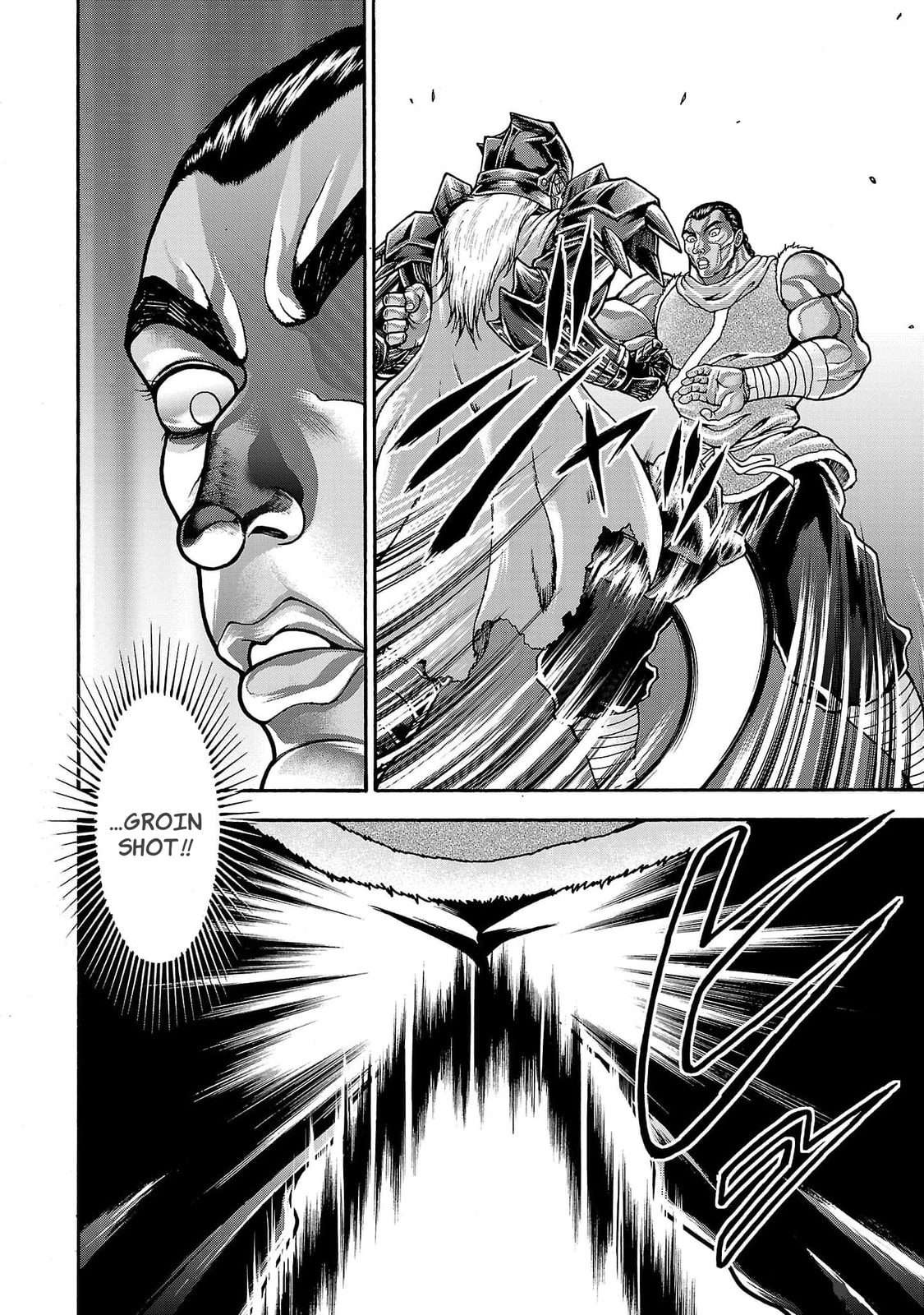 Baki Side Story: Retsu Kaioh Doesn't Mind Even If It's in Another World Chapter 55 page 4 - 