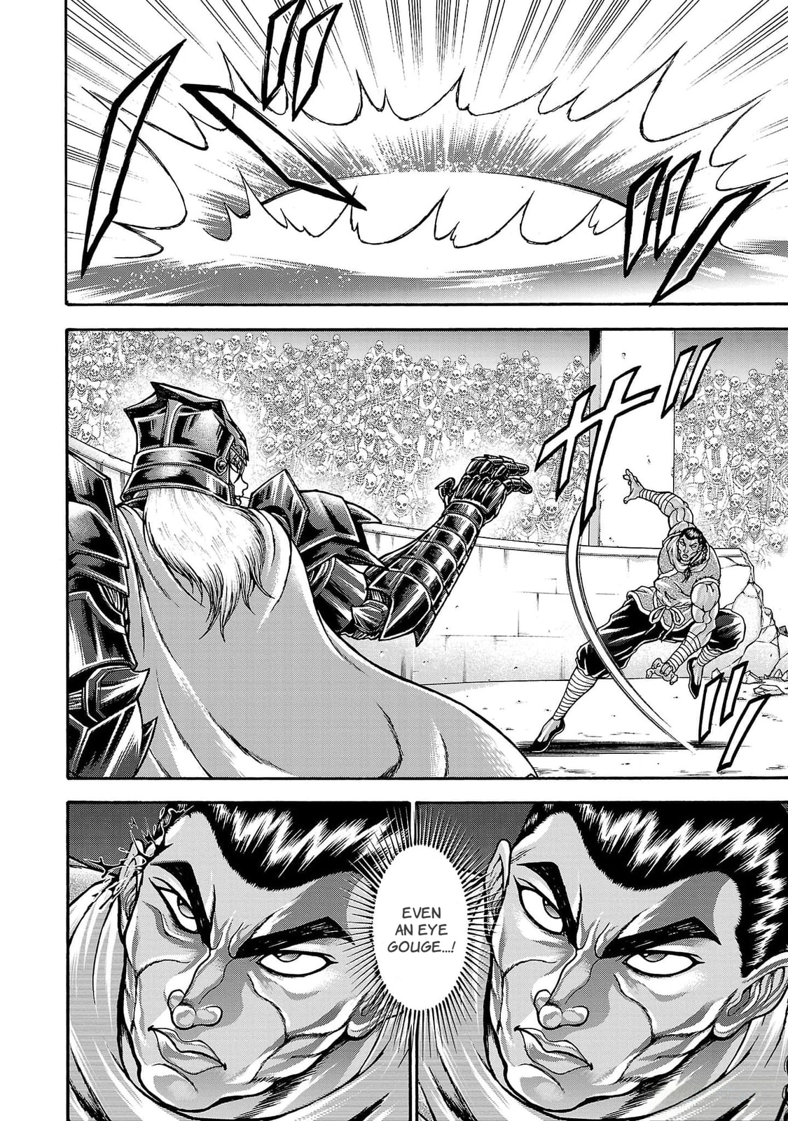 Baki Side Story: Retsu Kaioh Doesn't Mind Even If It's in Another World Chapter 55 page 6 - 