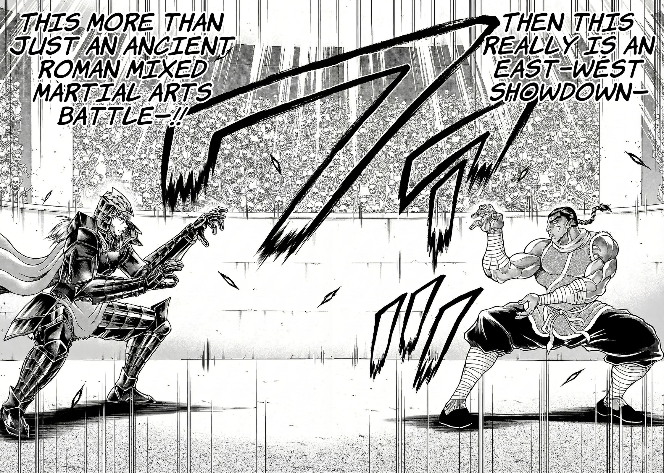 Baki Side Story: Retsu Kaioh Doesn't Mind Even If It's in Another World Chapter 55 page 8 - 