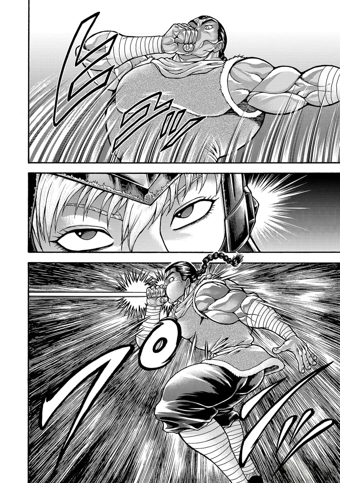 Baki Side Story: Retsu Kaioh Doesn't Mind Even If It's in Another World Chapter 55 page 9 - 
