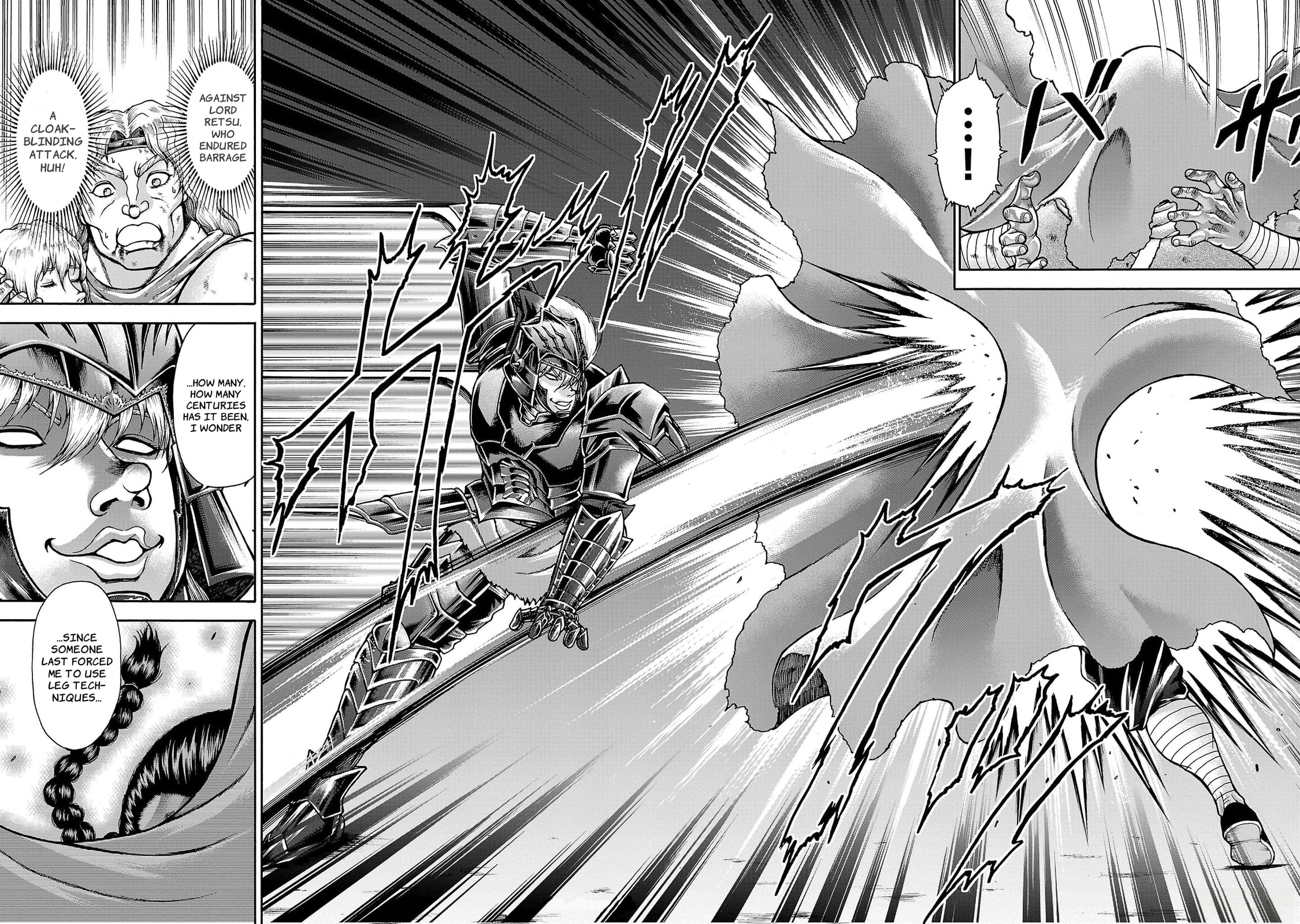 Baki Side Story: Retsu Kaioh Doesn't Mind Even If It's in Another World Chapter 56 page 11 - 