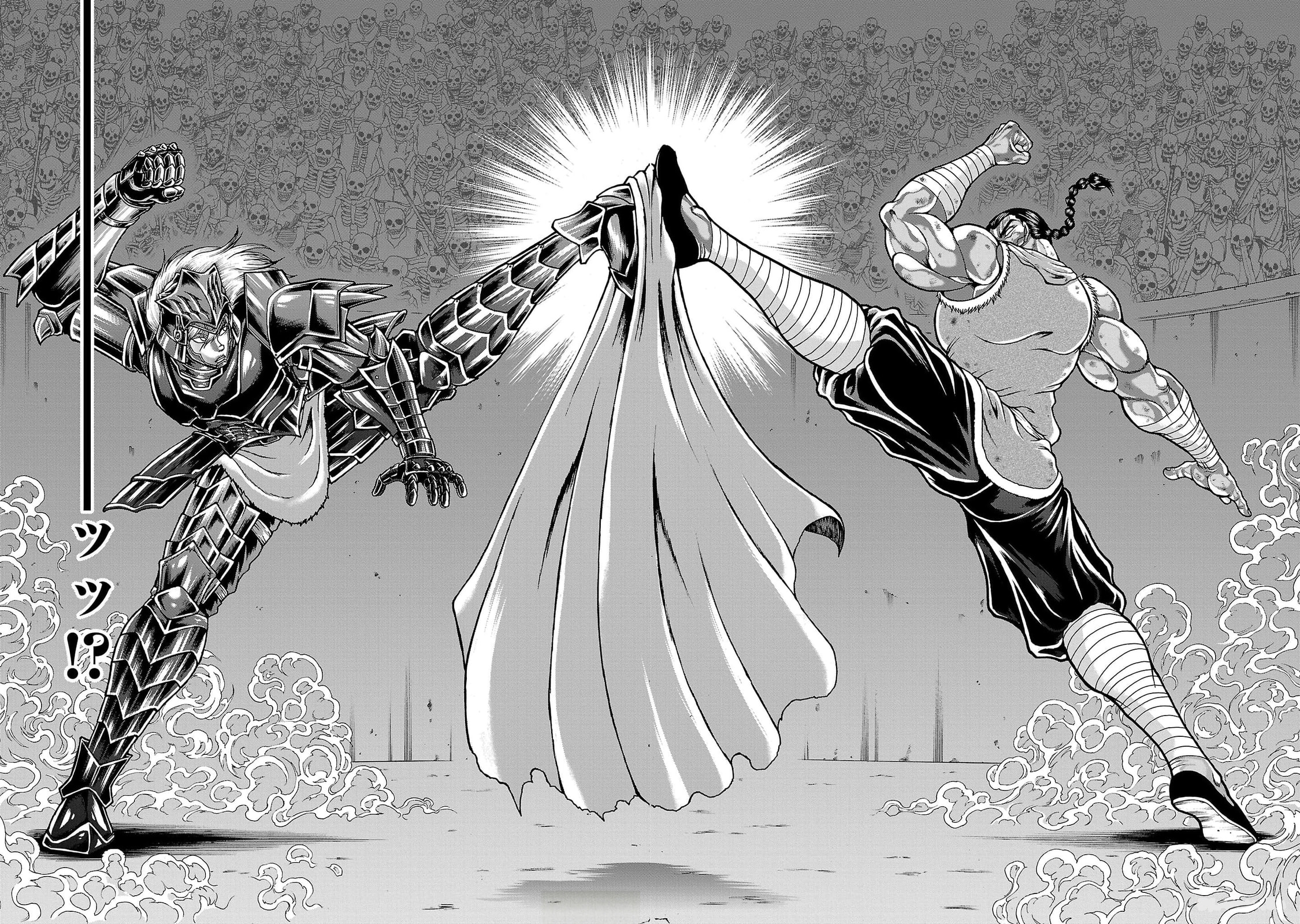 Baki Side Story: Retsu Kaioh Doesn't Mind Even If It's in Another World Chapter 56 page 12 - 