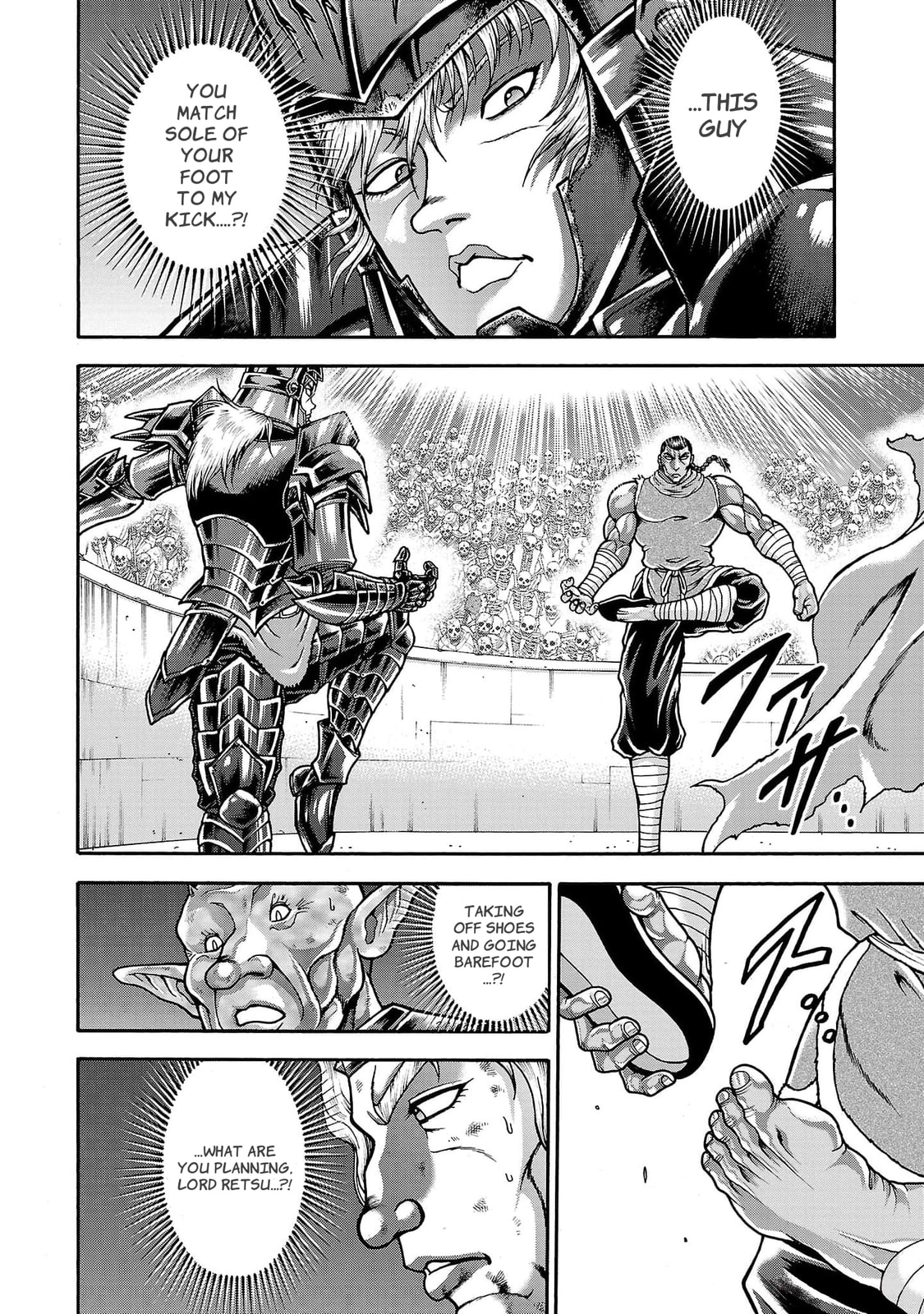 Baki Side Story: Retsu Kaioh Doesn't Mind Even If It's in Another World Chapter 56 page 13 - 