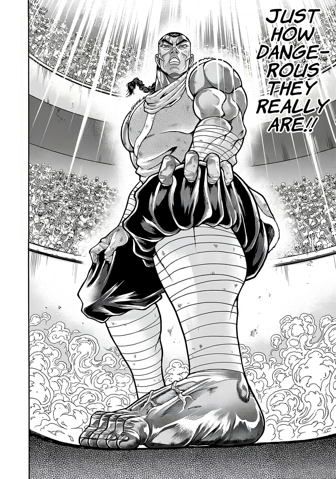 Baki Side Story: Retsu Kaioh Doesn't Mind Even If It's in Another World Chapter 56 page 16 - 