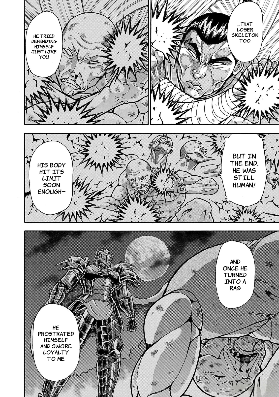 Baki Side Story: Retsu Kaioh Doesn't Mind Even If It's in Another World Chapter 56 page 5 - 