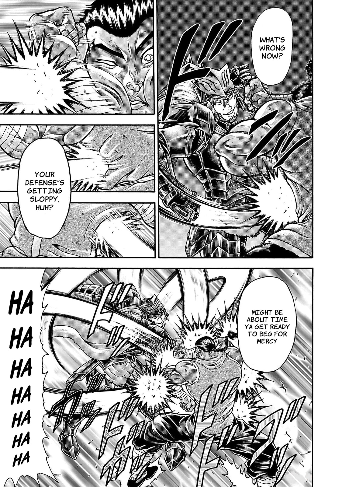 Baki Side Story: Retsu Kaioh Doesn't Mind Even If It's in Another World Chapter 56 page 6 - 
