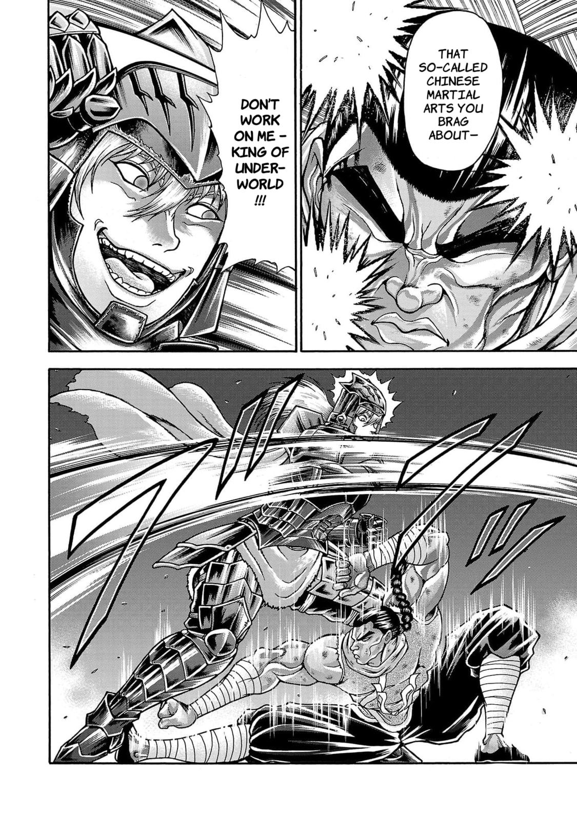Baki Side Story: Retsu Kaioh Doesn't Mind Even If It's in Another World Chapter 56 page 7 - 