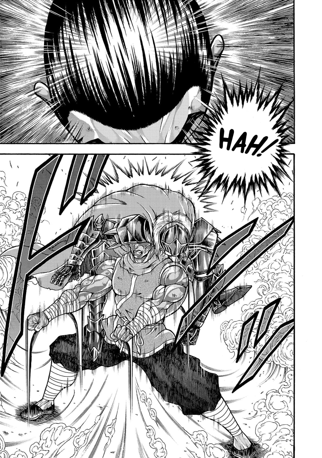 Baki Side Story: Retsu Kaioh Doesn't Mind Even If It's in Another World Chapter 56 page 8 - 
