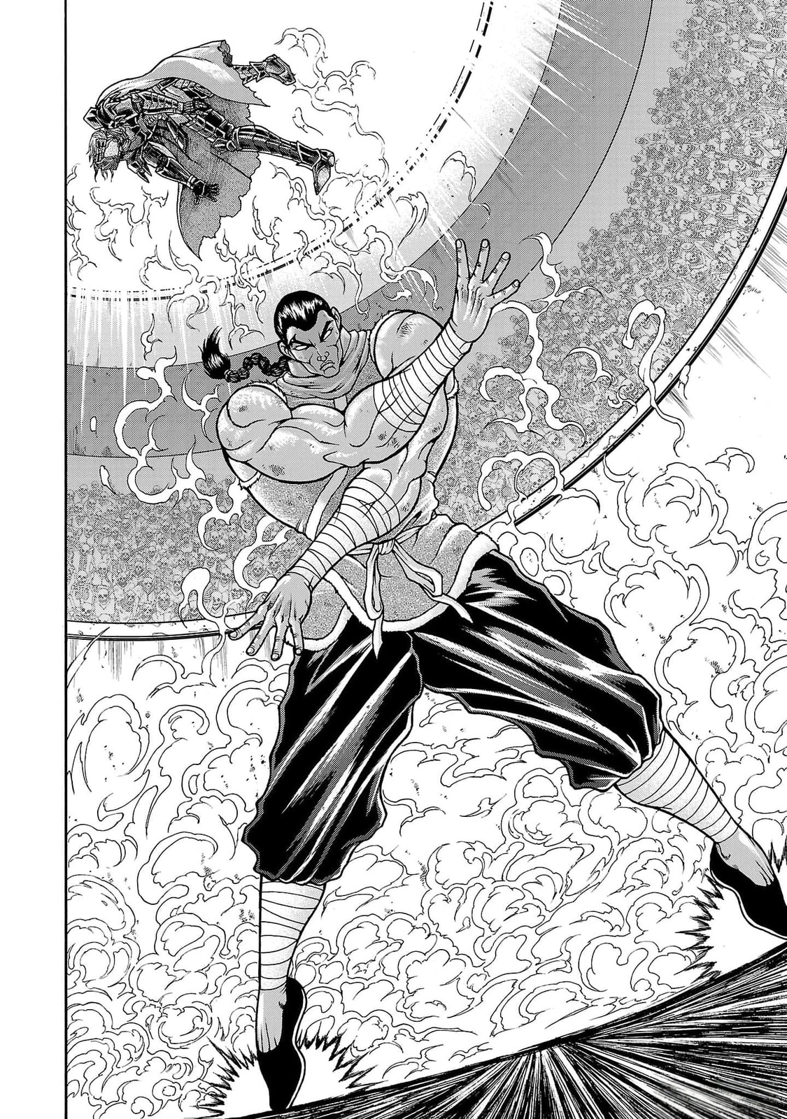 Baki Side Story: Retsu Kaioh Doesn't Mind Even If It's in Another World Chapter 56 page 9 - 