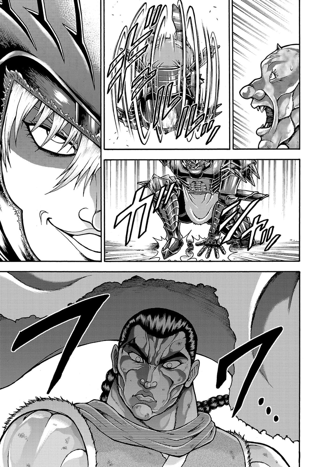 Baki Side Story: Retsu Kaioh Doesn't Mind Even If It's in Another World Chapter 56 page 10 - 
