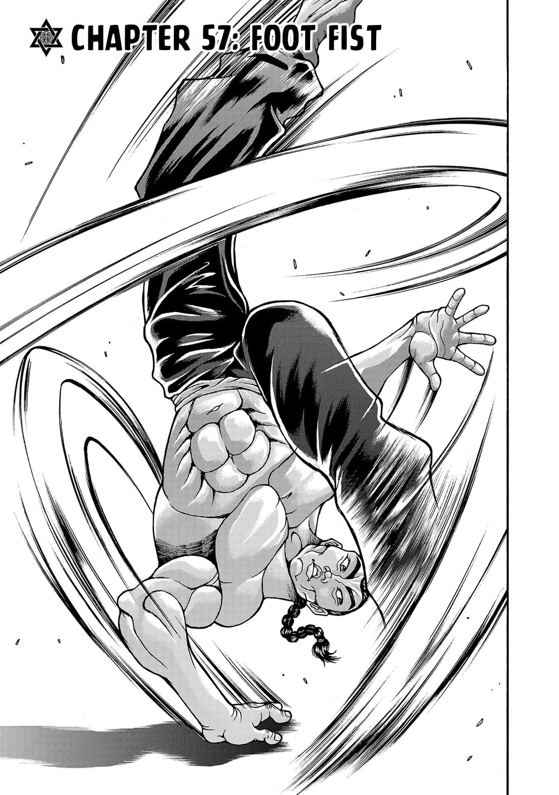 Baki Side Story: Retsu Kaioh Doesn't Mind Even If It's in Another World Chapter 57 page 1 - 